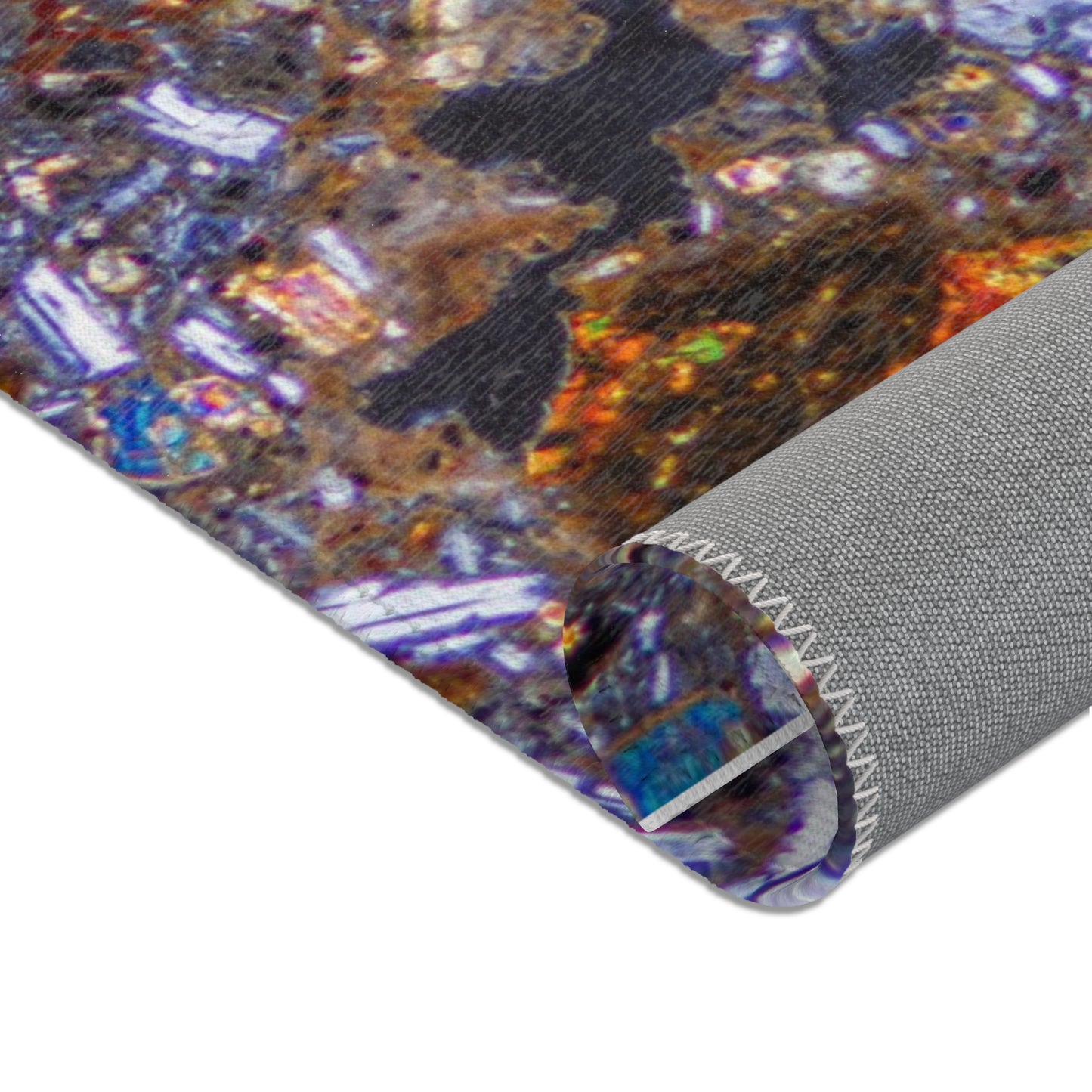 Hornblende with Plagioclase Area Rug