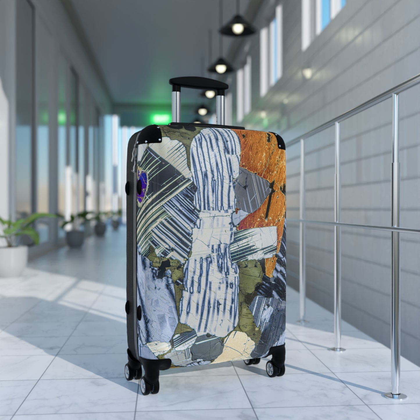 Plagioclase and Pyroxene Travel Suitcase