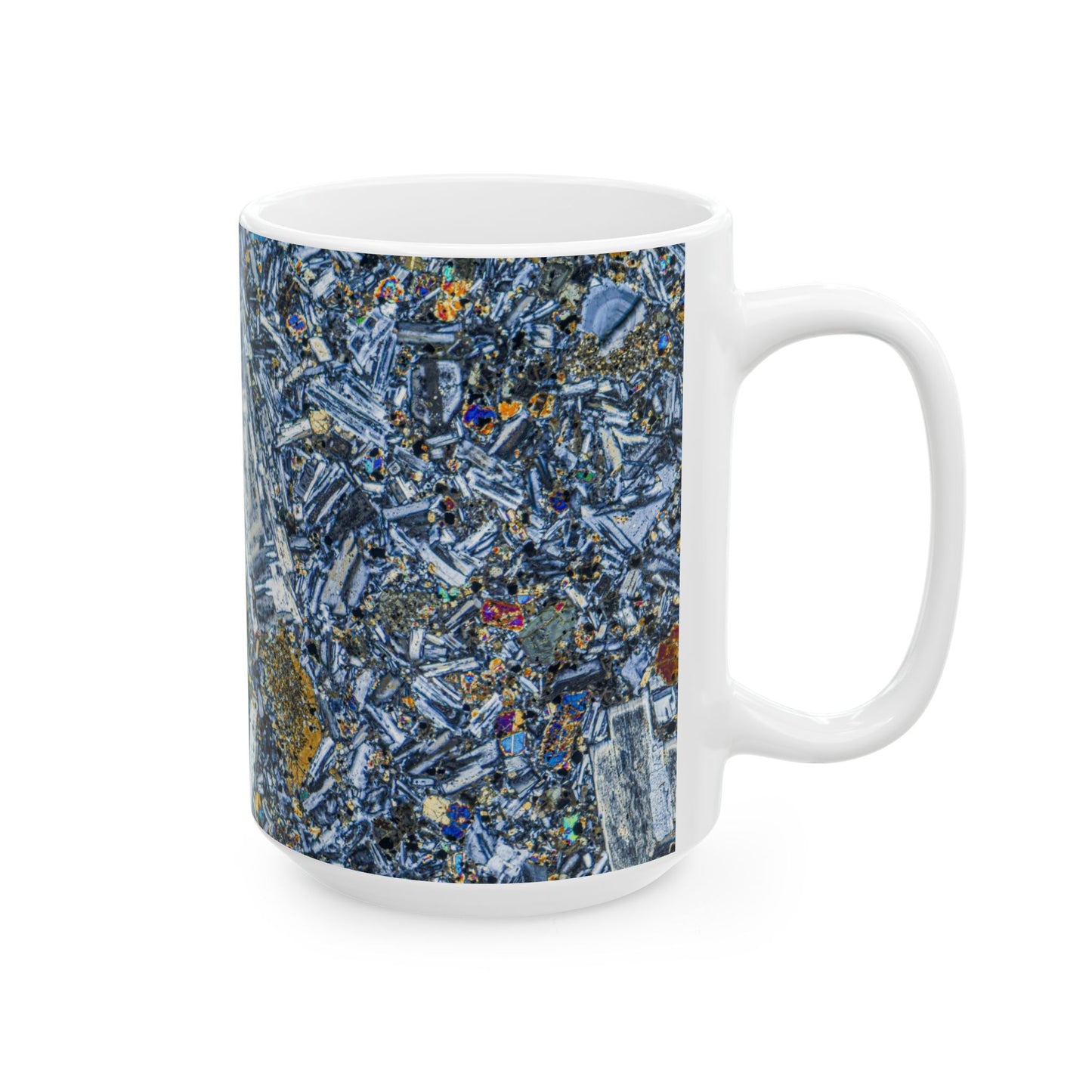 Plagioclase in Basalt Ceramic Mug