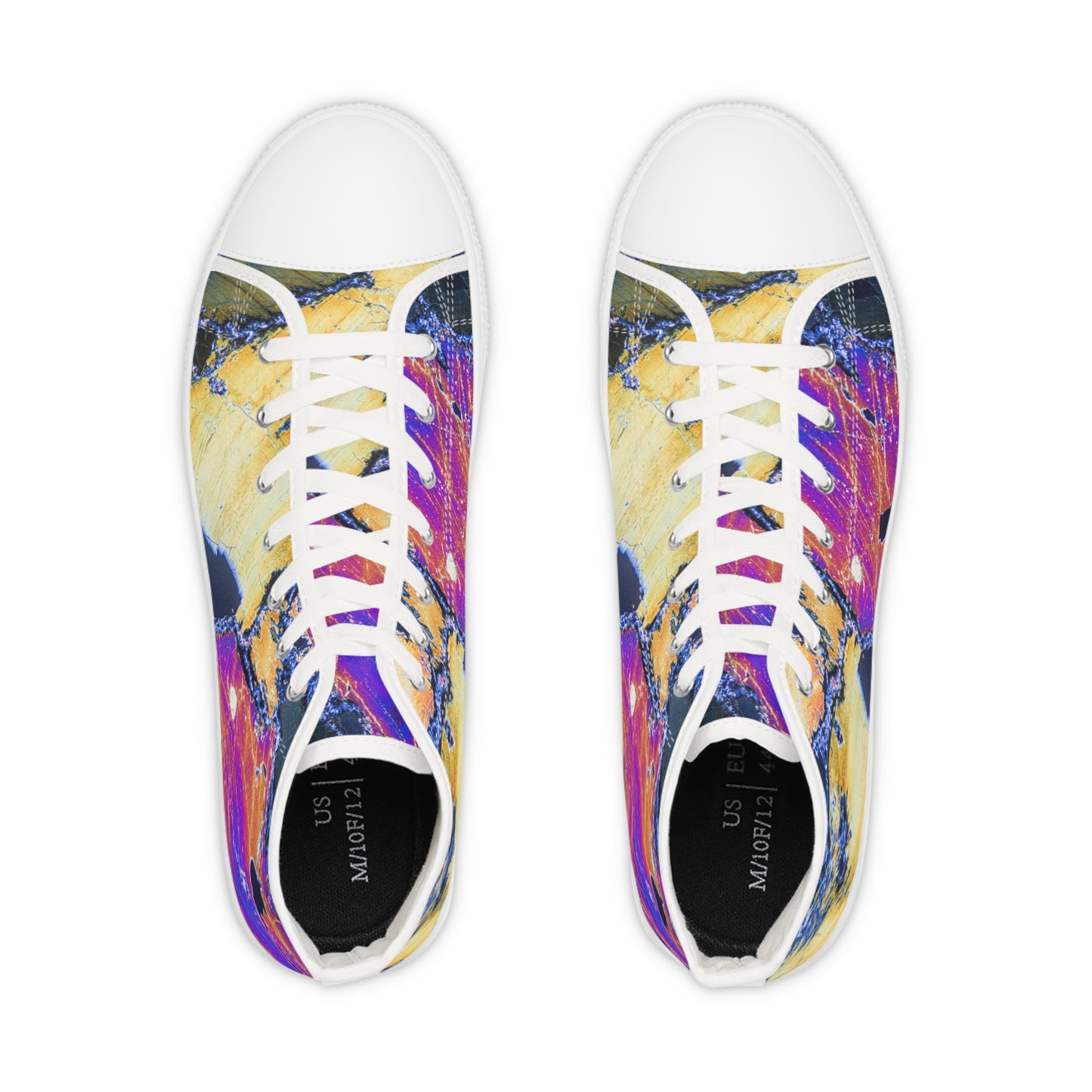 Clinopyroxene Wings High Top Sneakers for Men