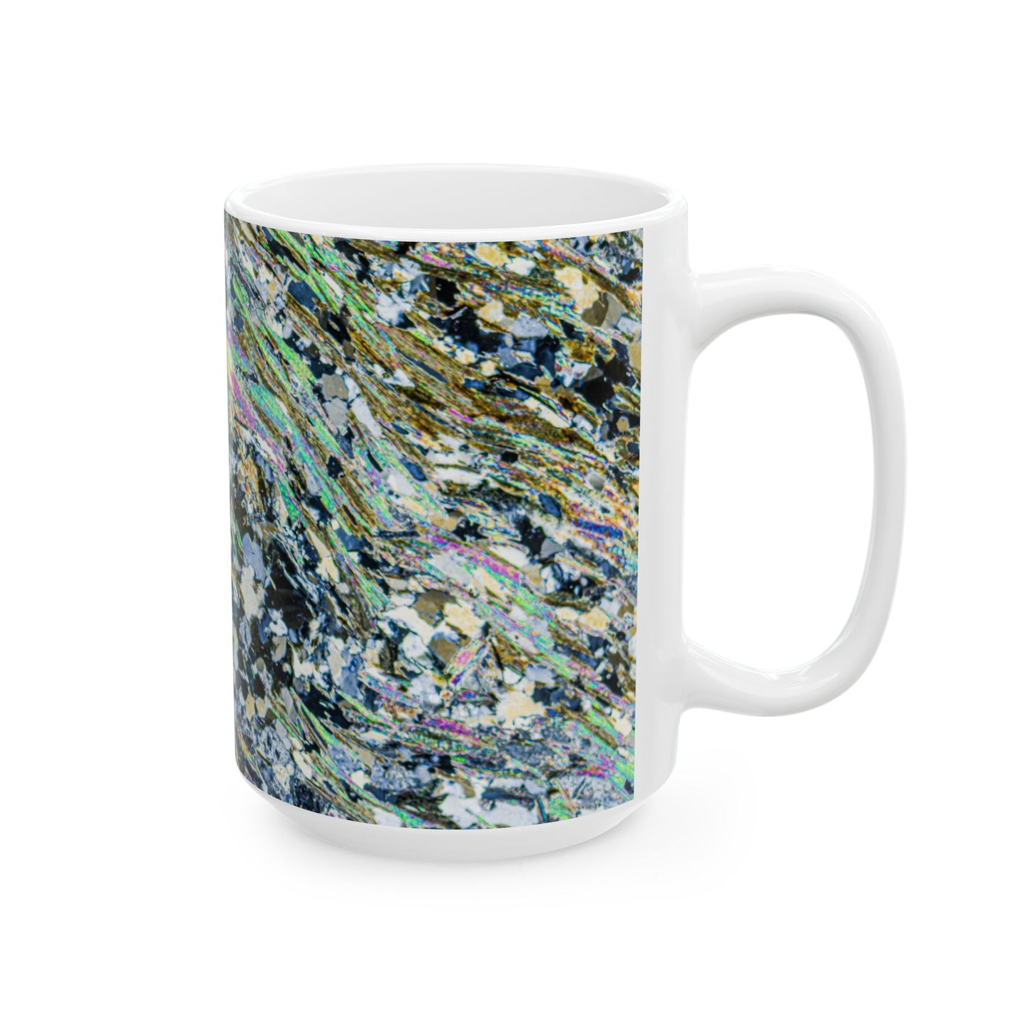 Metamorphosing Garnet Ceramic Mug