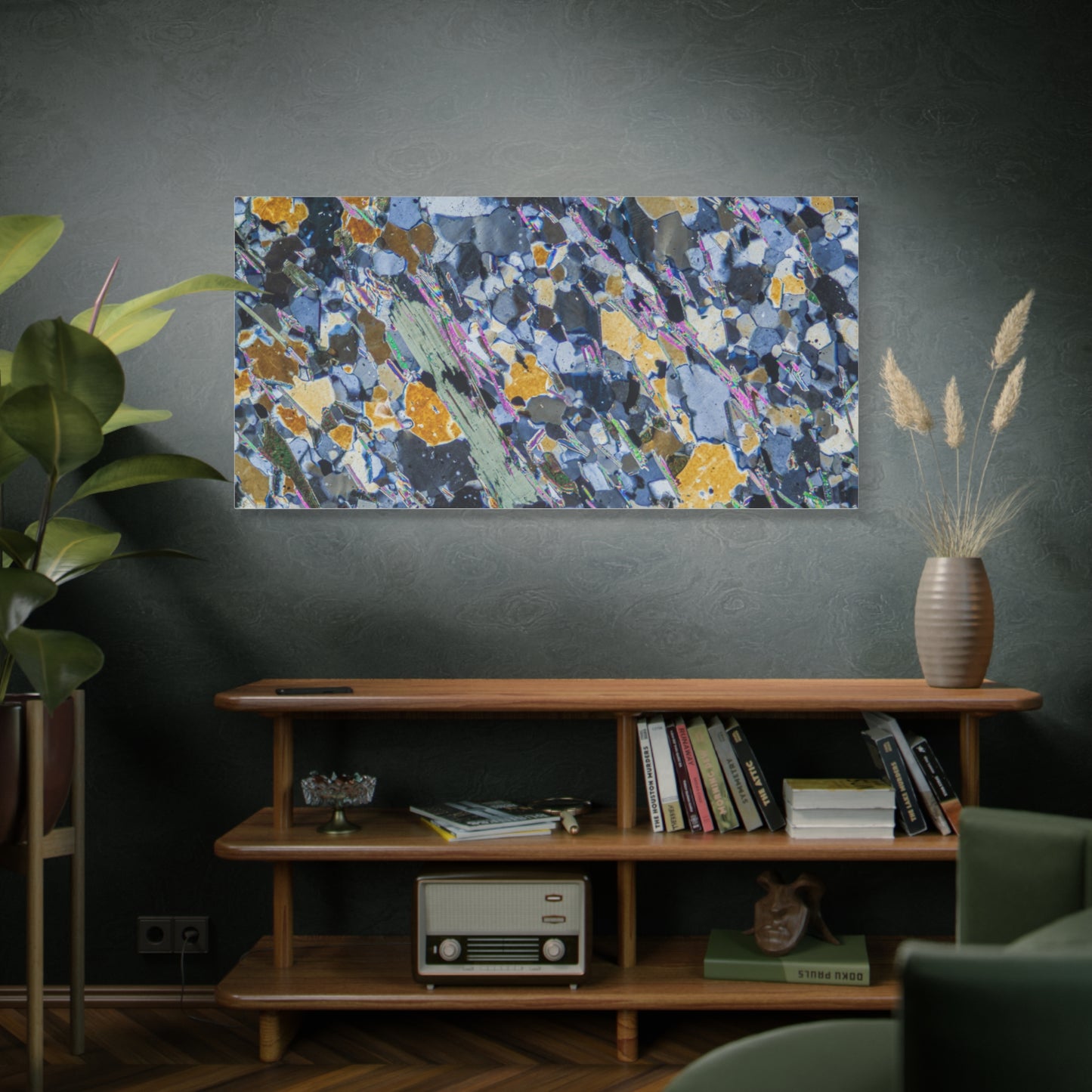 Blueschist Canvas Wall Art