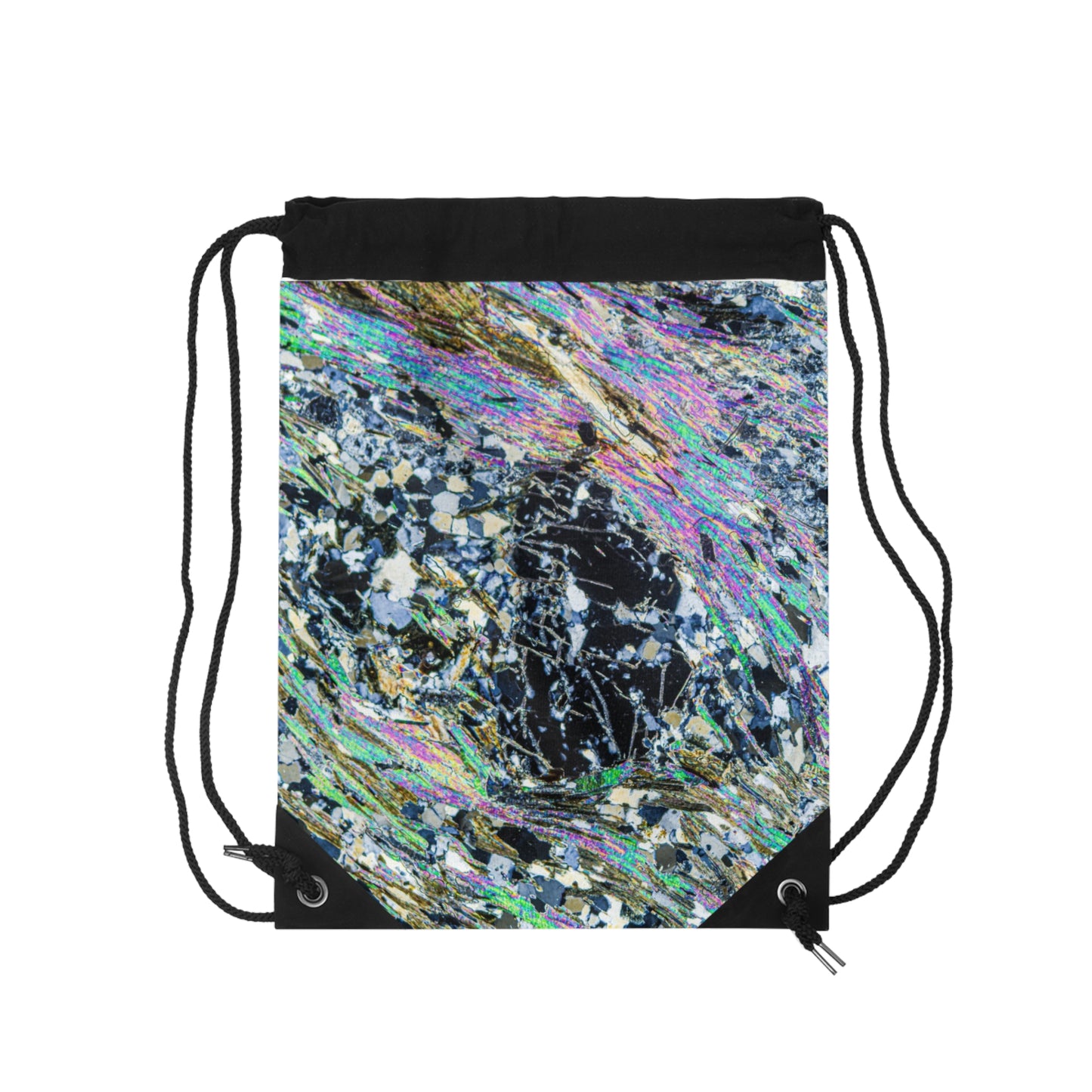 Metamorphosing Garnet Drawstring Bag