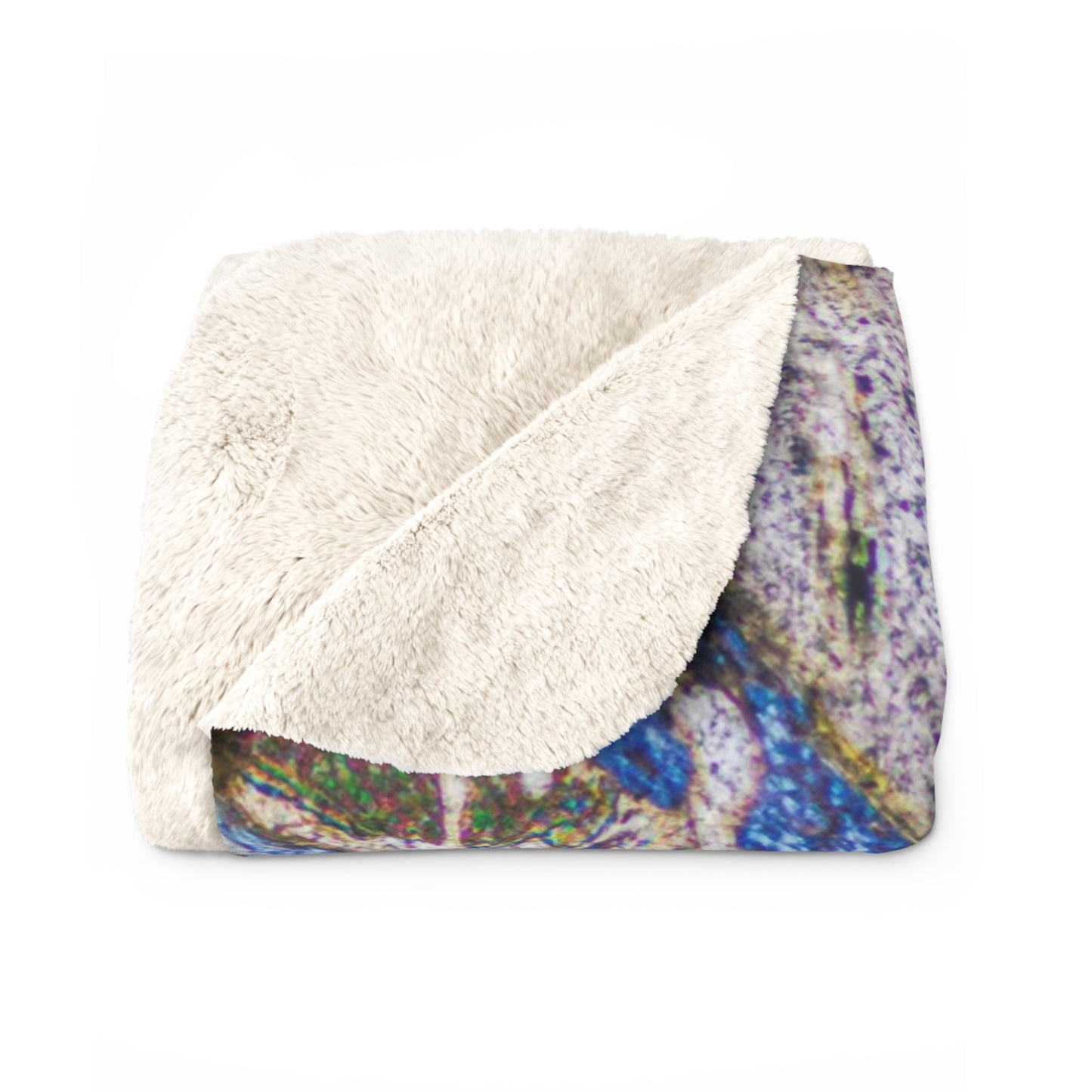 Unknown Rock Sherpa Fleece Blanket