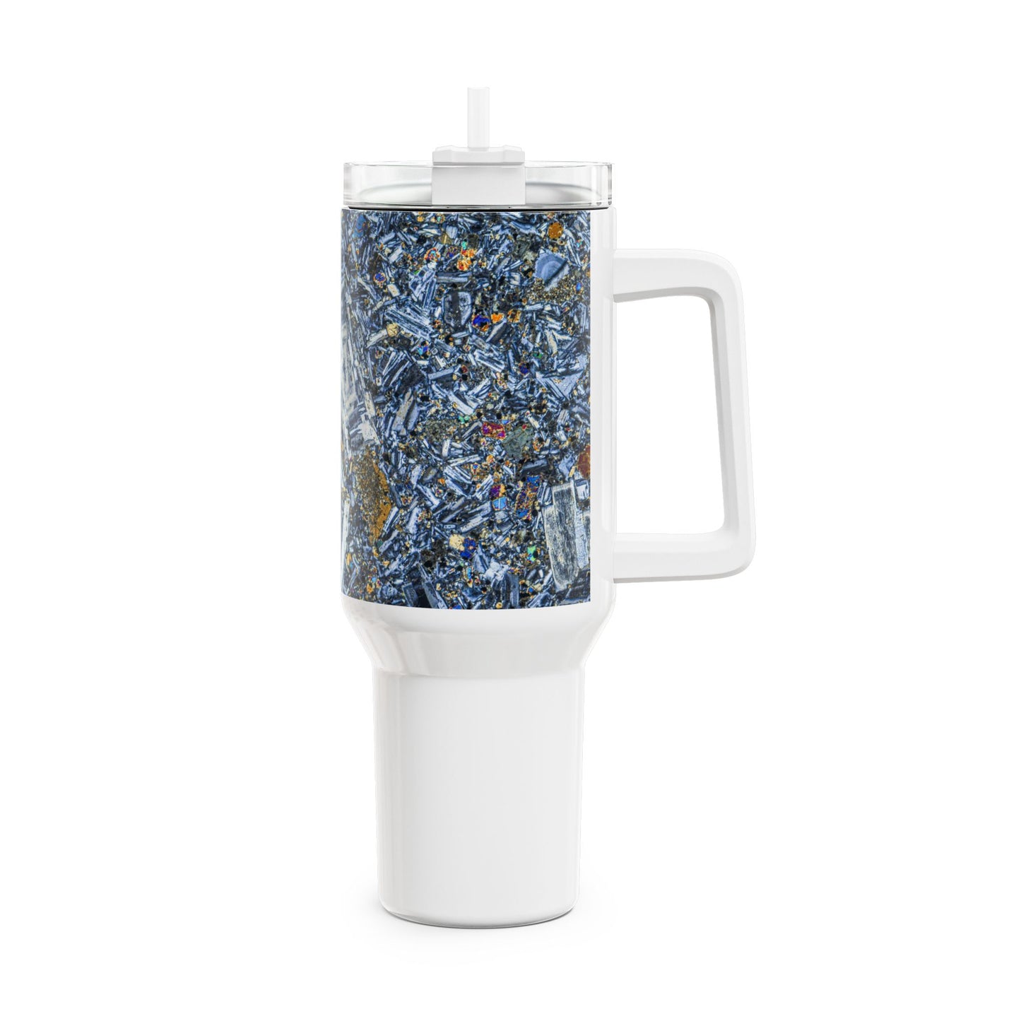 Plagioclase in Basalt Tumbler 40 oz