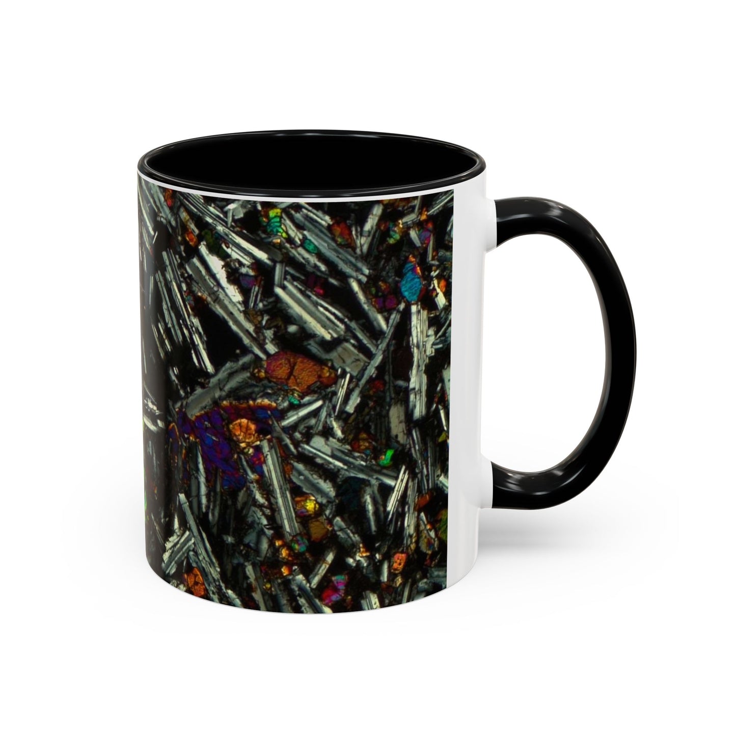 Olivine in Basalt Accent Coffee Mug (11, 15oz)