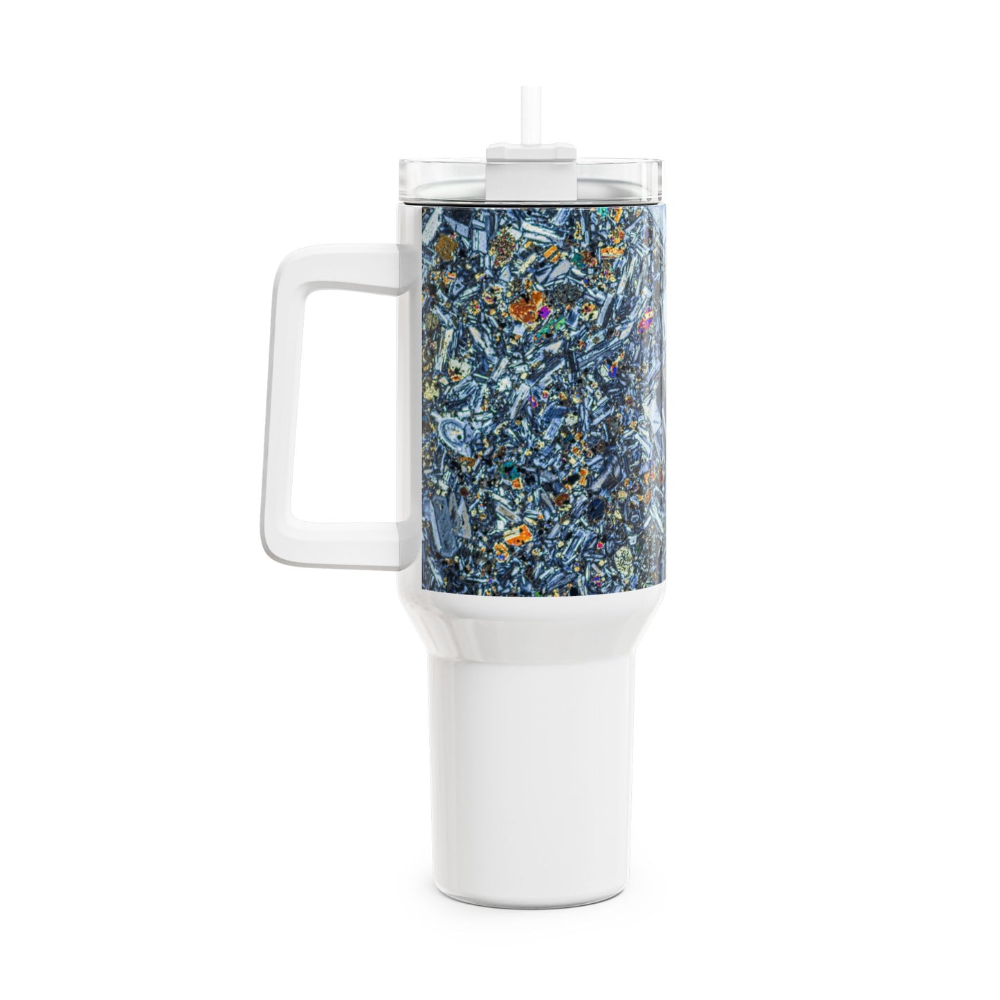 Plagioclase in Basalt Tumbler 40 oz