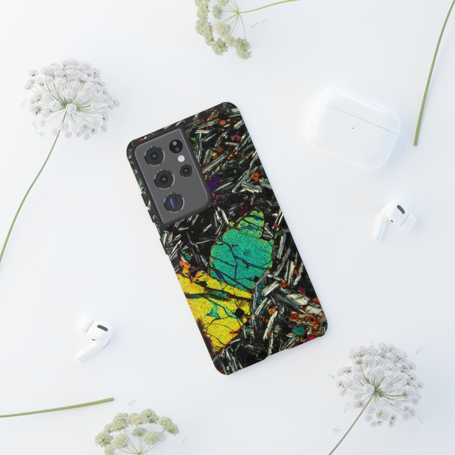 Olivine in Basalt - Phone Case