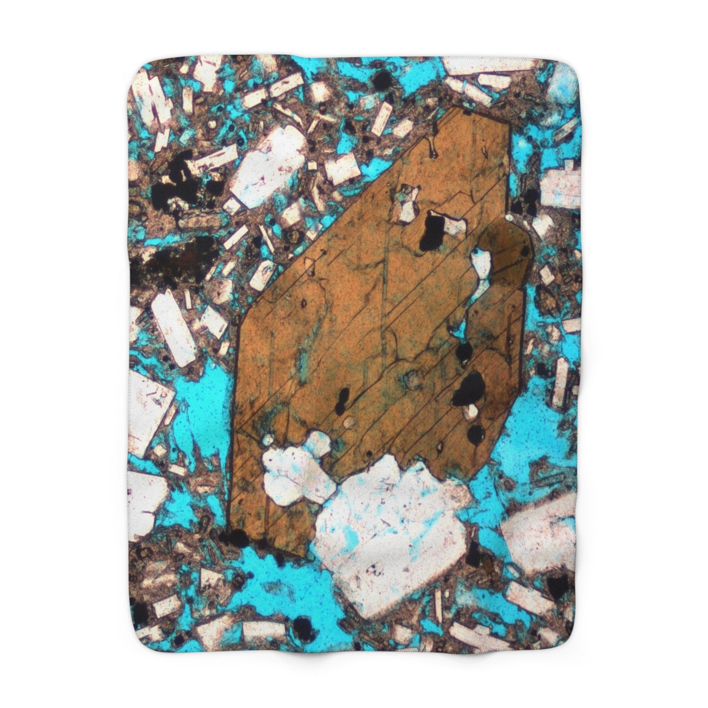 Andesite Sherpa Fleece Blanket