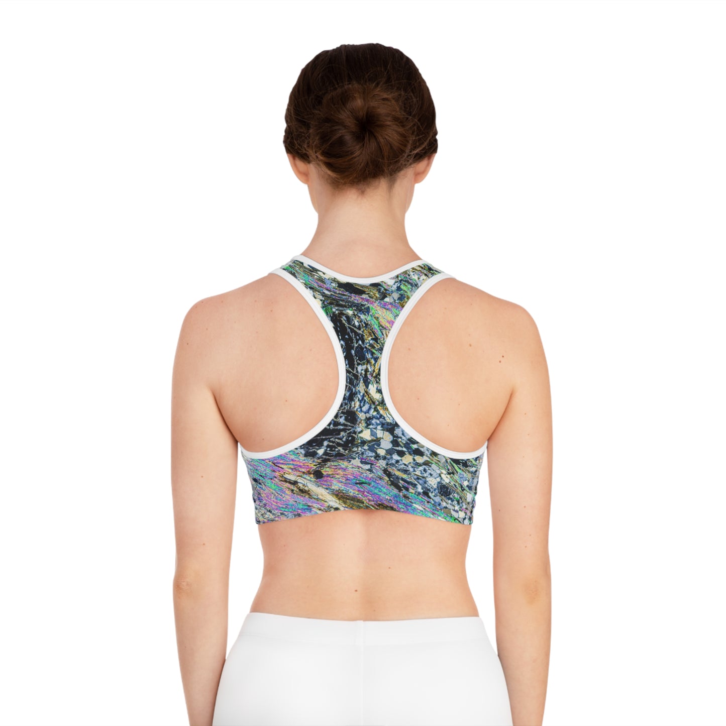 Metamorphosing Garnet Sports Bra