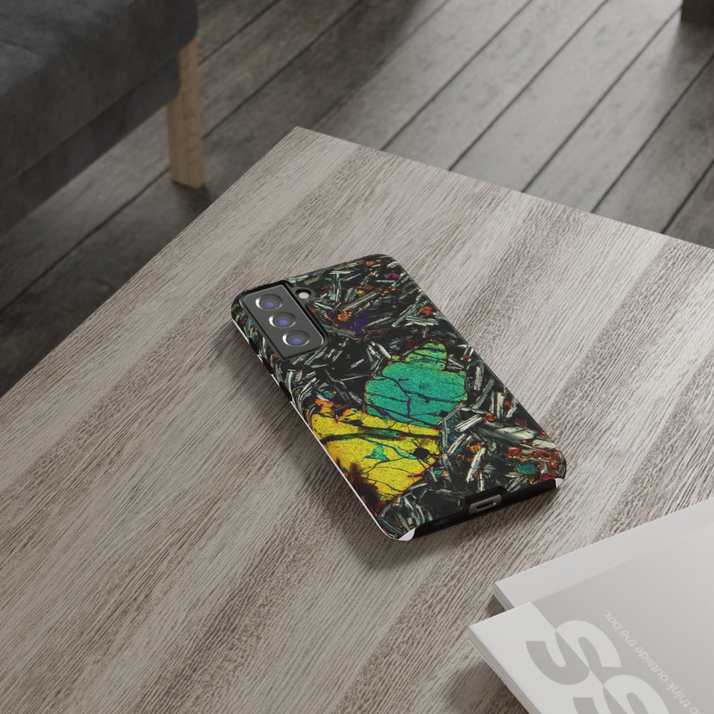 Olivine in Basalt - Phone Case
