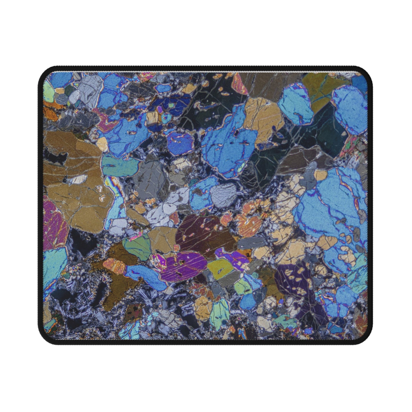 Gabbro with Olivine/Pyroxene Small Mouse Pad