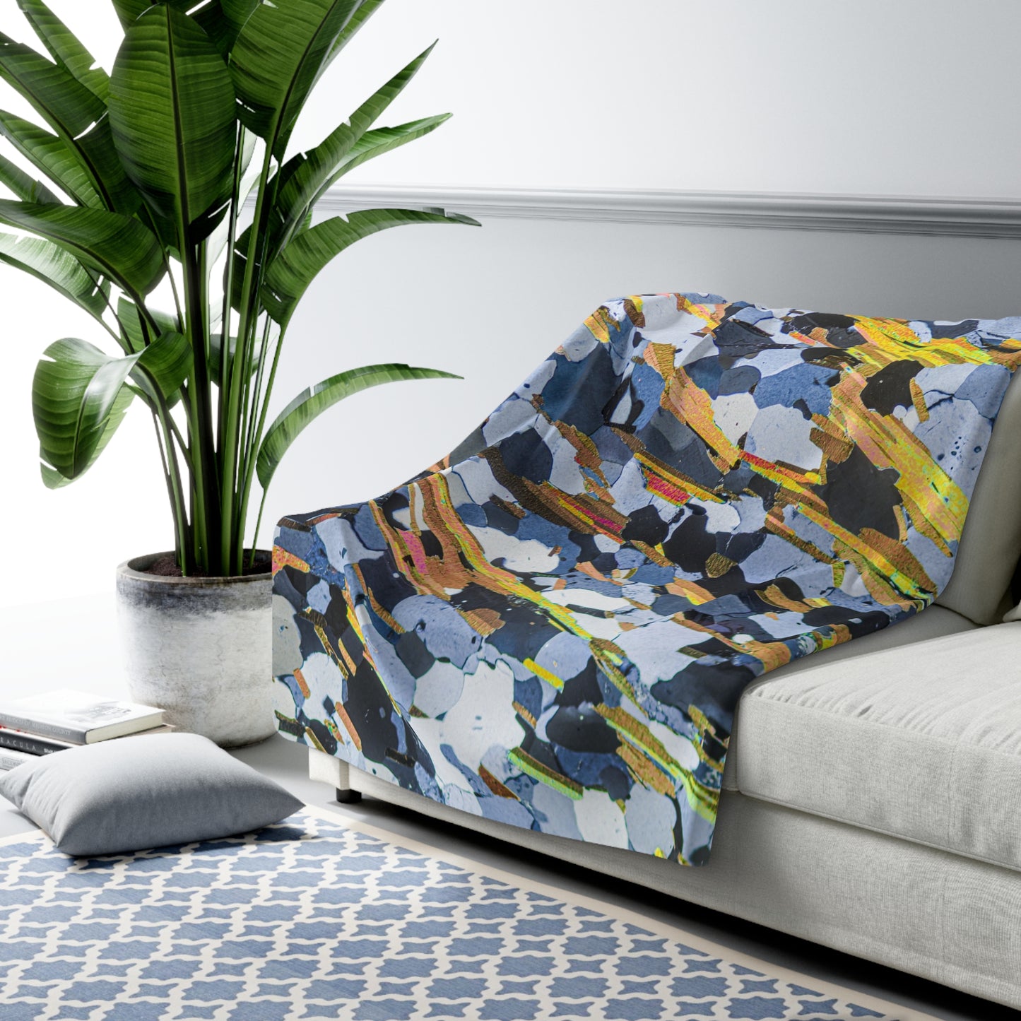 Mica Schist 3.0 Sherpa Fleece Blanket