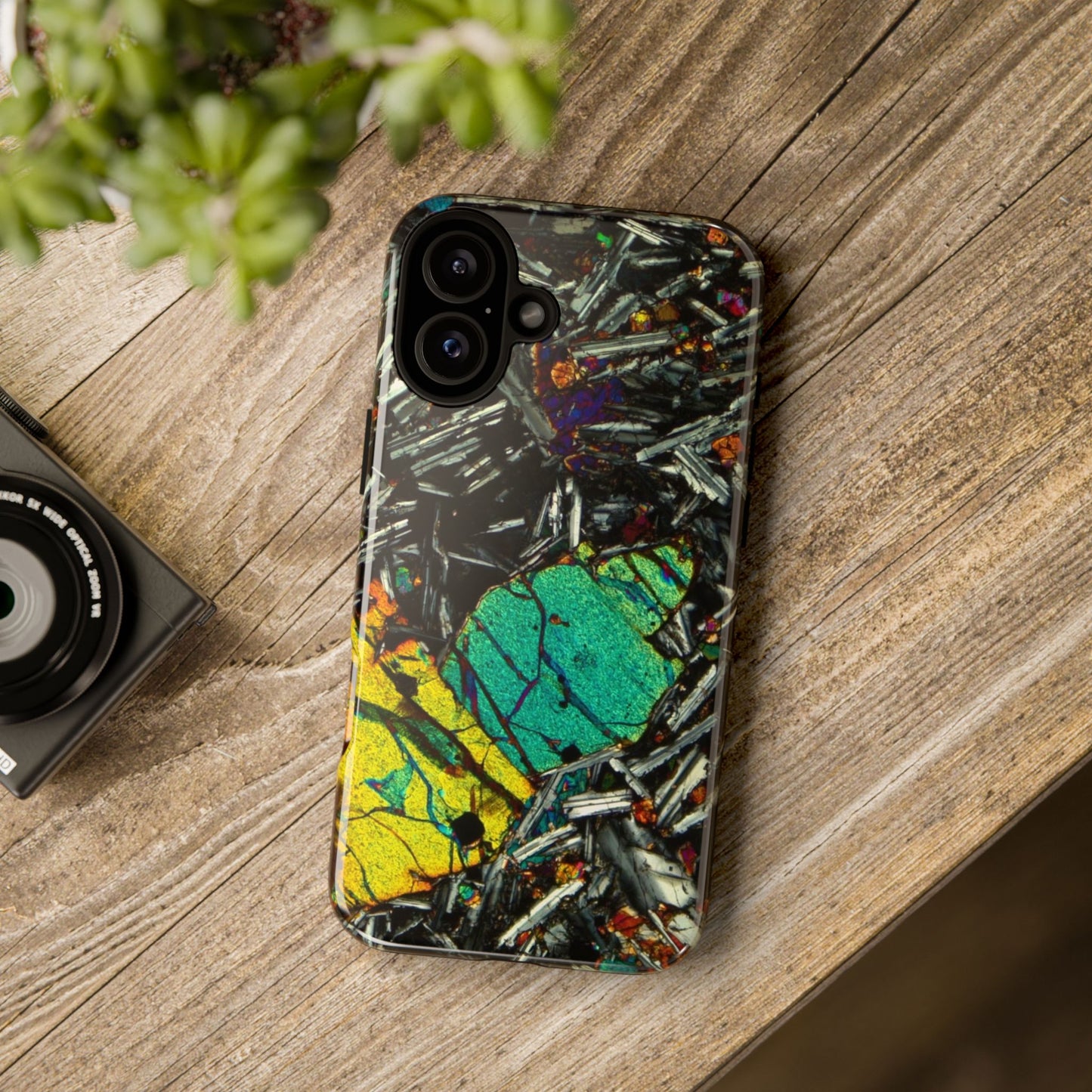 Olivine in Basalt - Phone Case