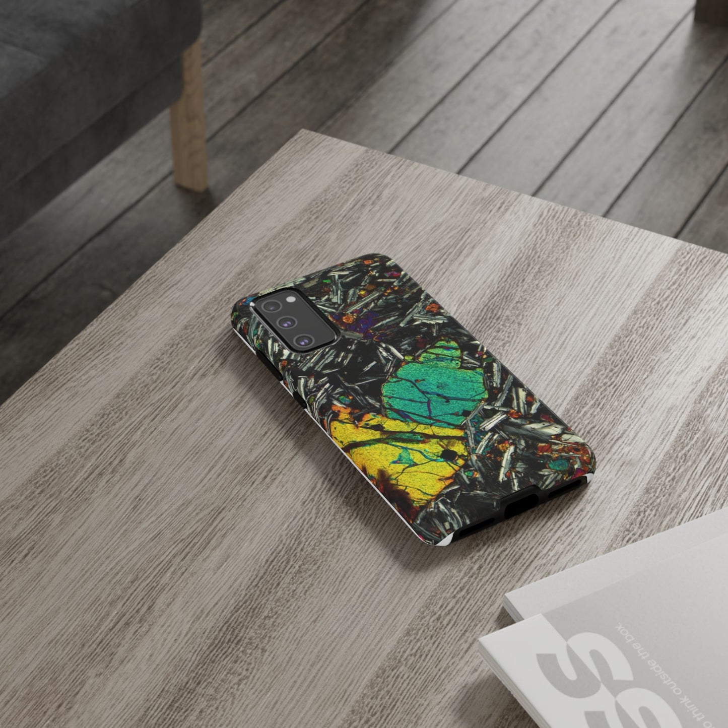 Olivine in Basalt - Phone Case