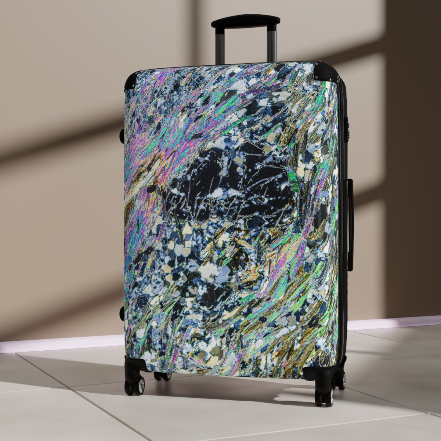 Metamorphosing Garnet Travel Suitcase