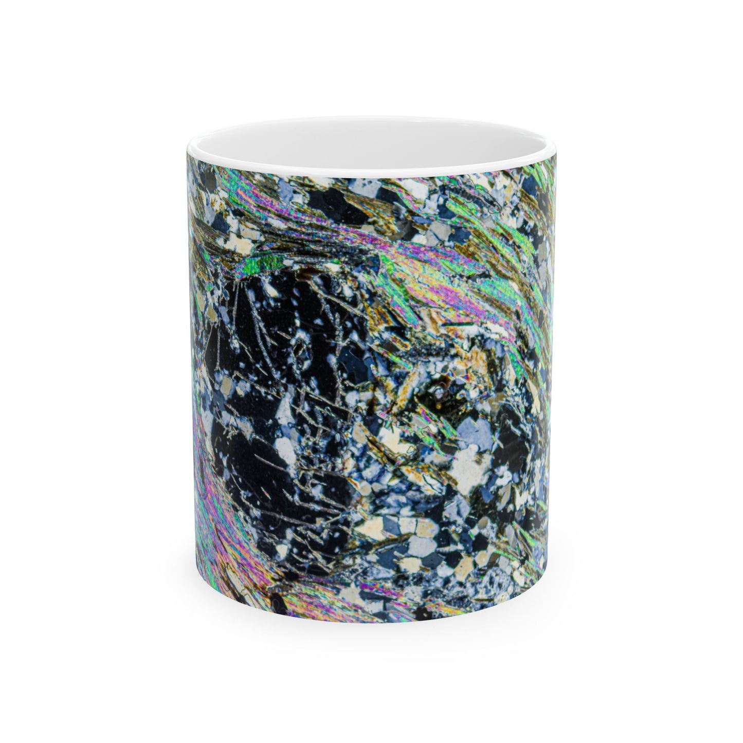 Metamorphosing Garnet Ceramic Mug