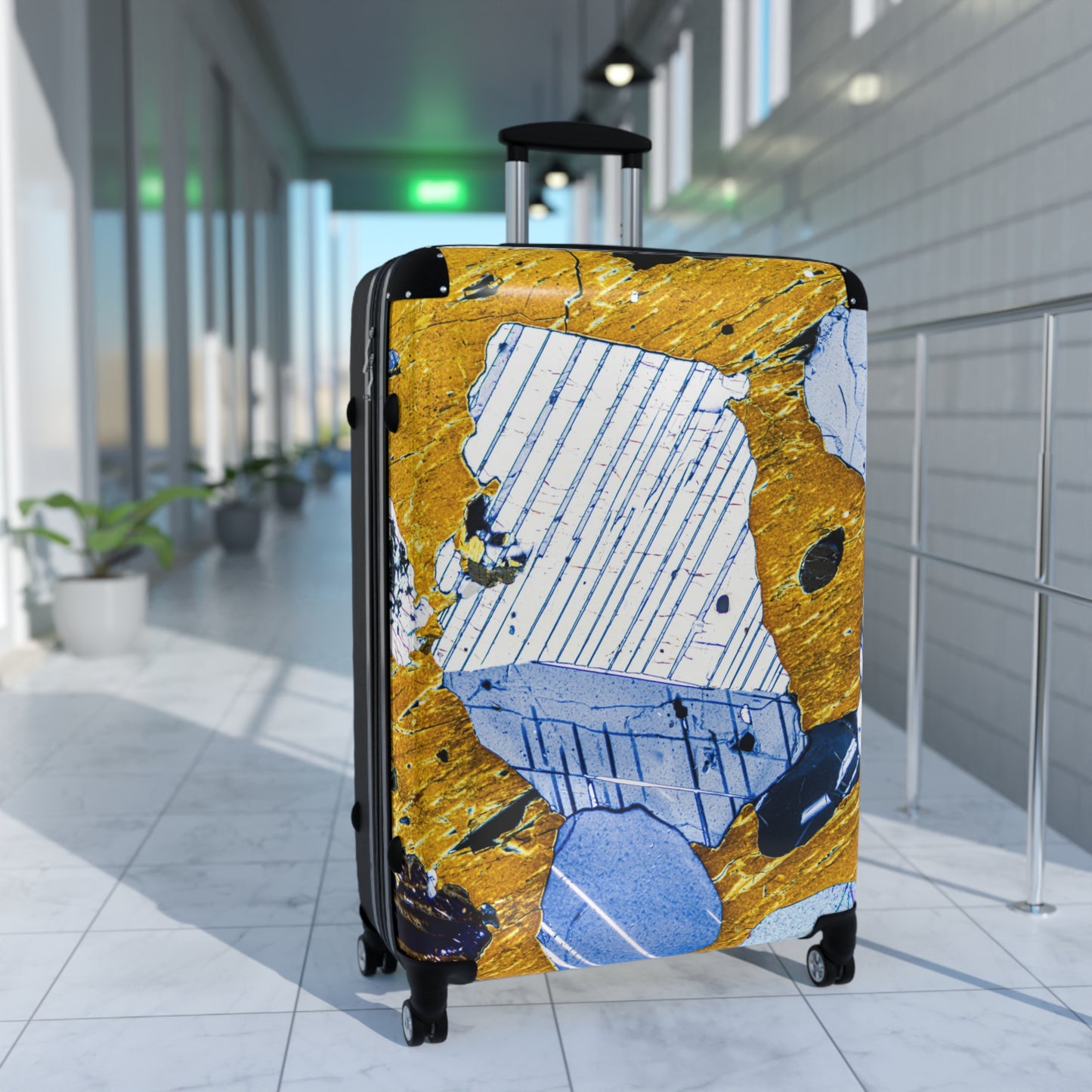 Plagioclase in Pyroxene Travel Suitcase