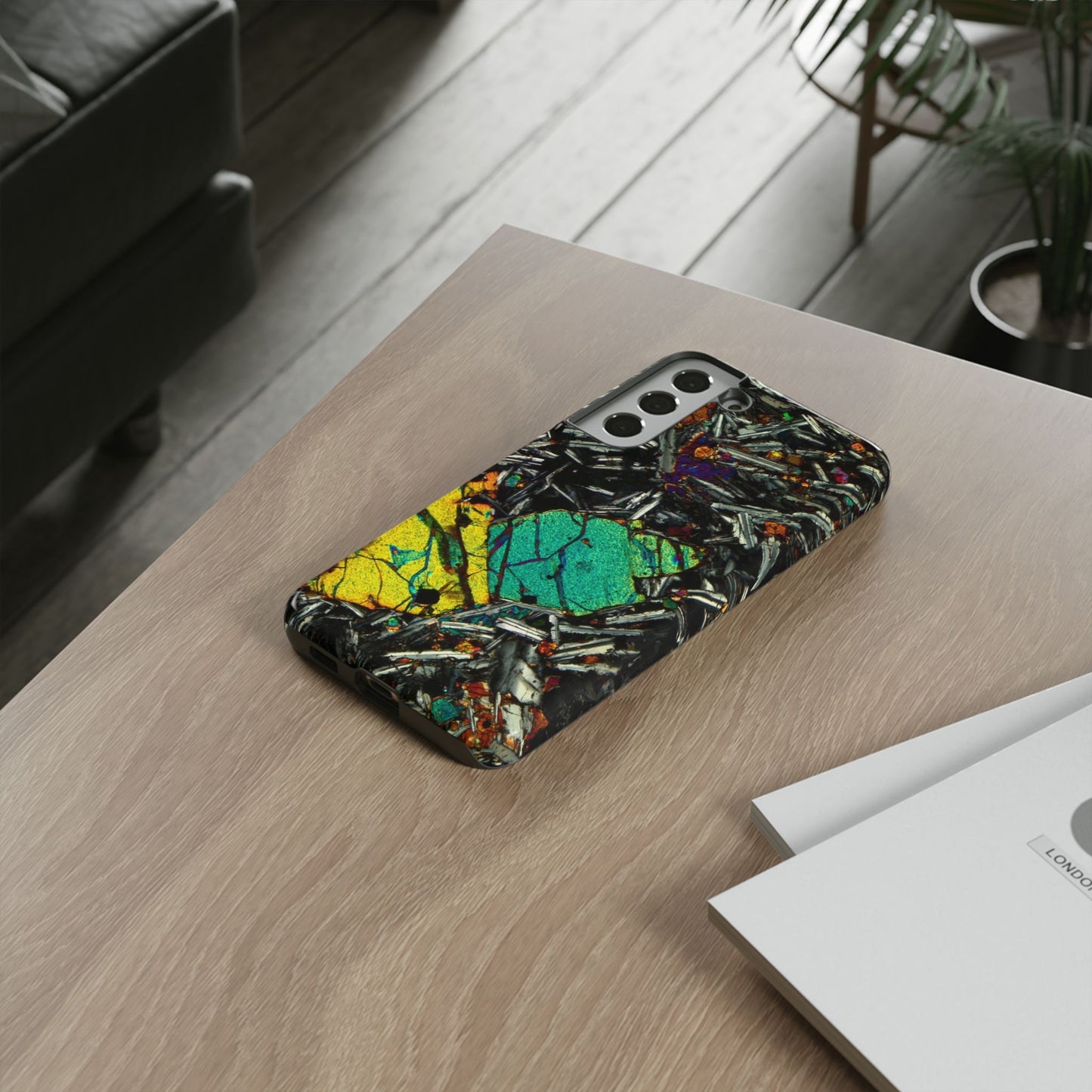 Olivine in Basalt - Phone Case