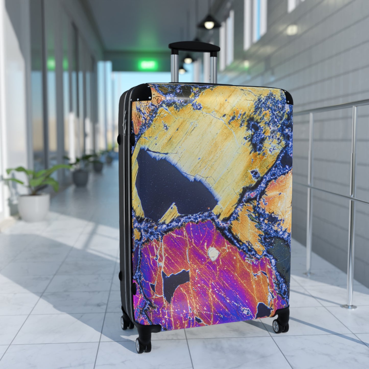Clinopyroxene Wings Travel Suitcase