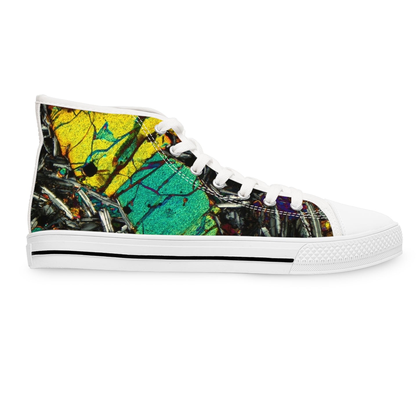 Olivine in Basalt Women's High Top Sneakers