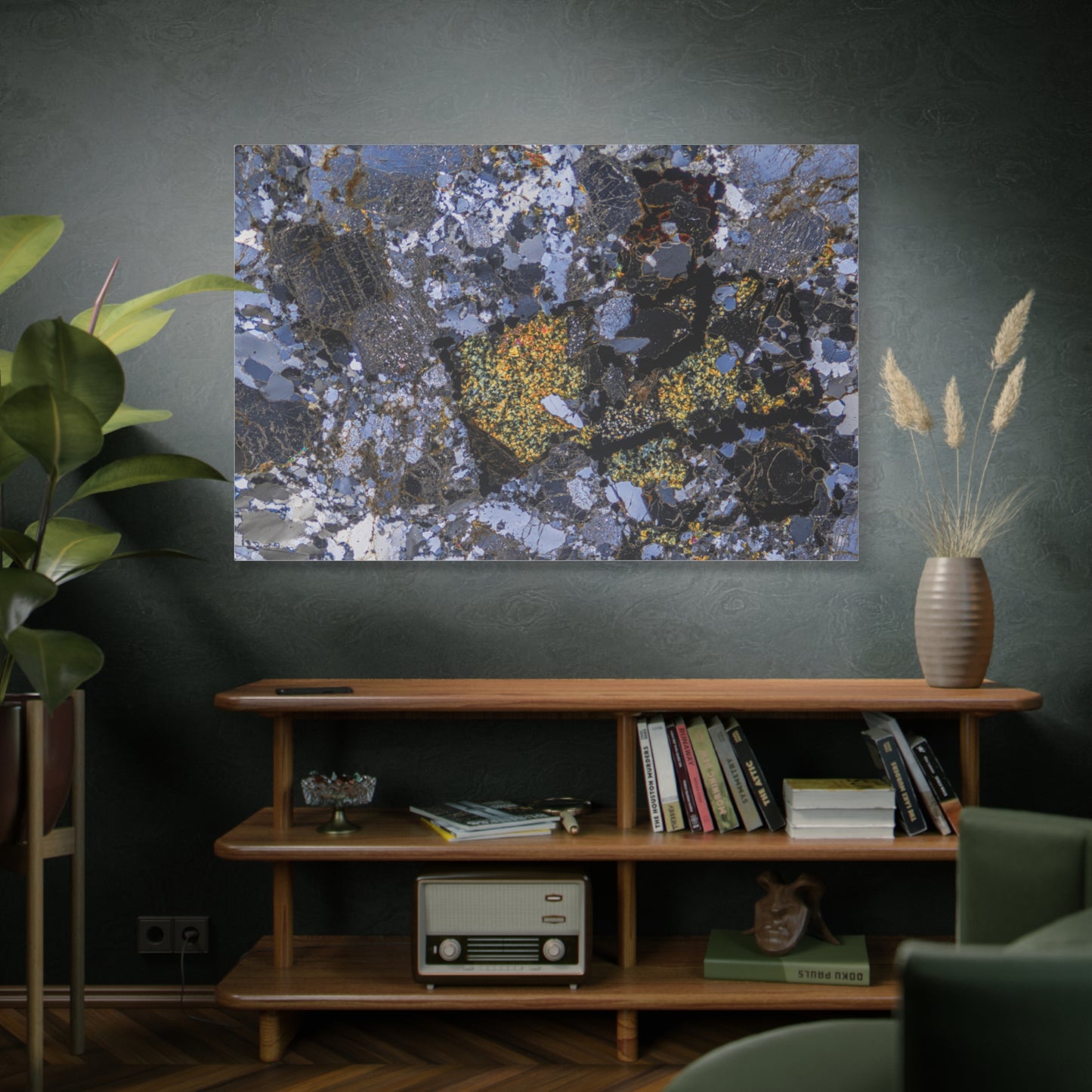 Ore Rock Canvas Wall Art