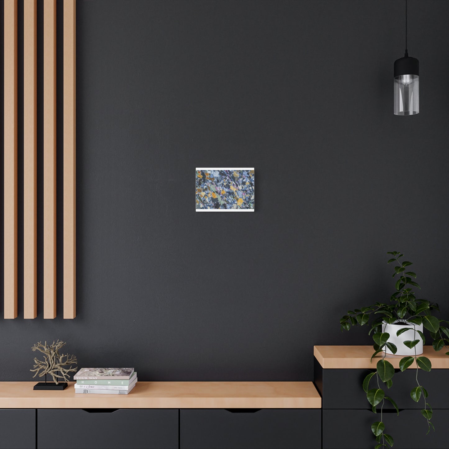 Blueschist Canvas Wall Art