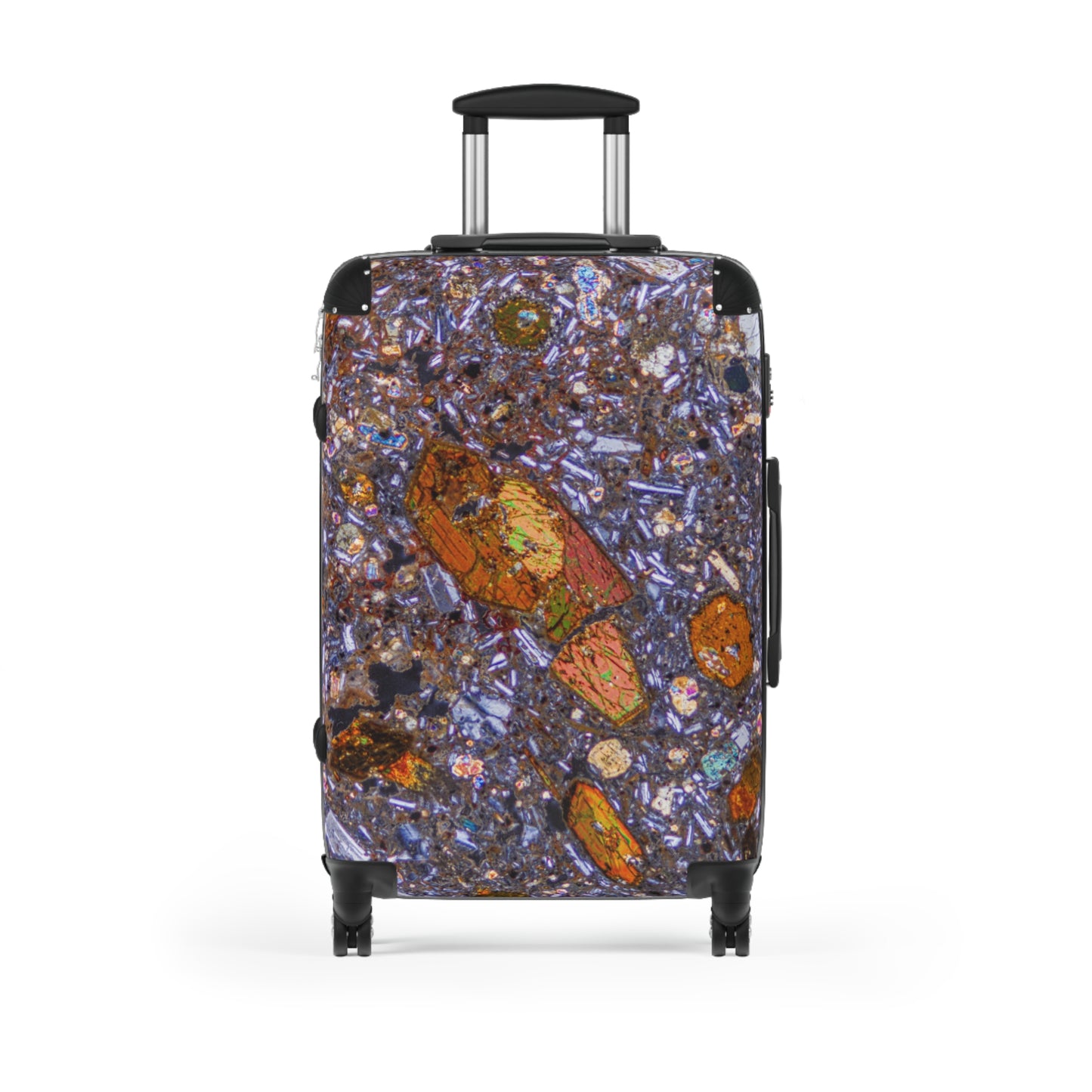 Hornblende in Basalt Travel Suitcase
