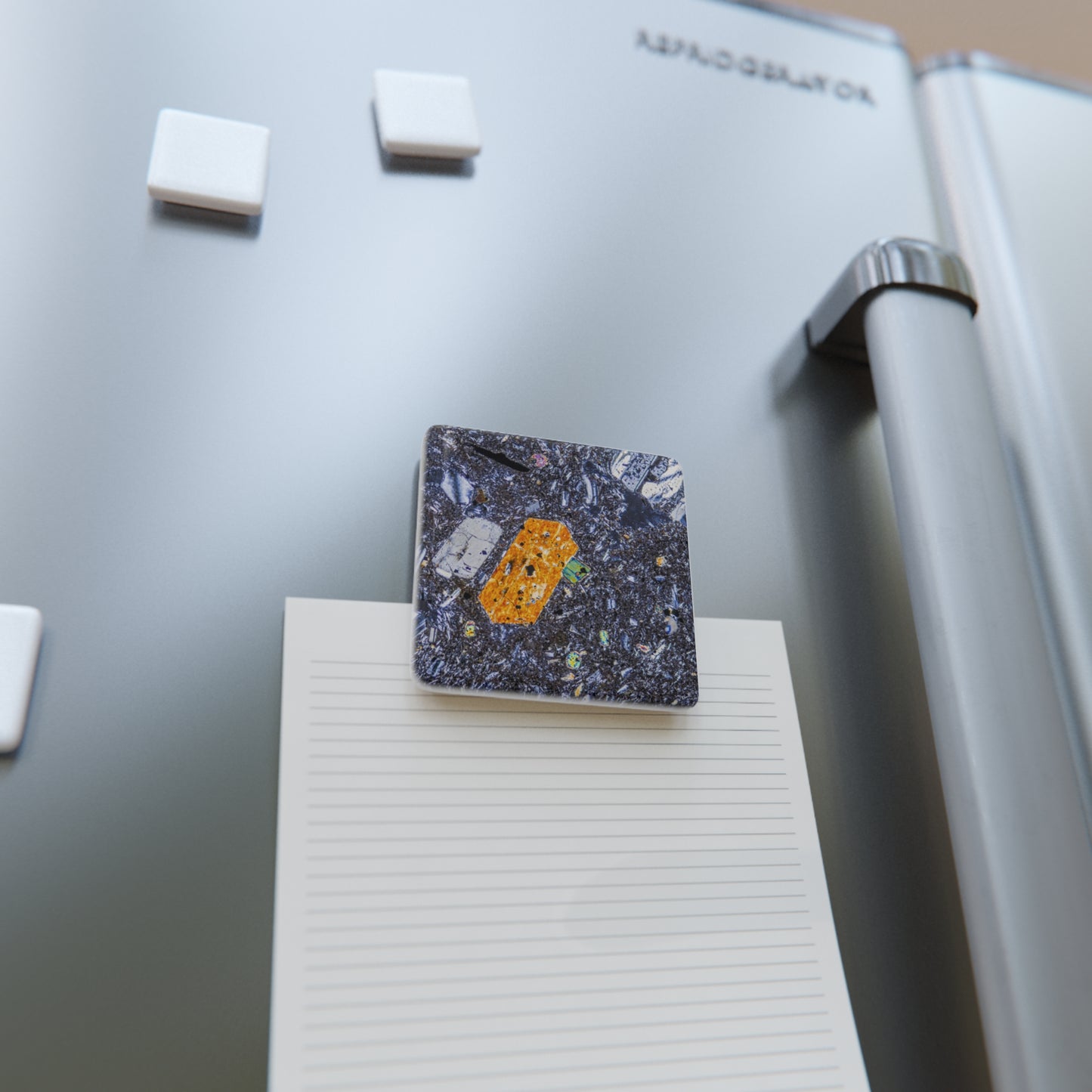Pyroxene Crystal Porcelain Magnet