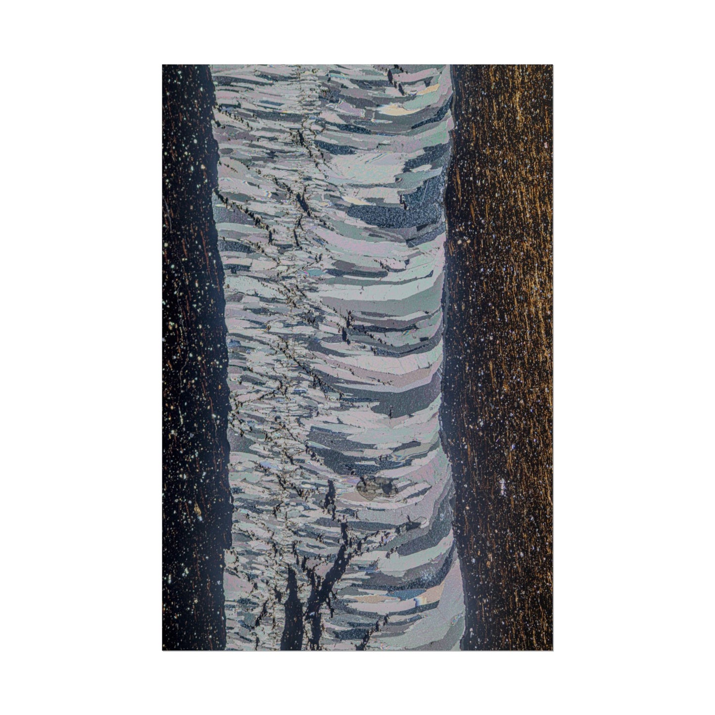 Mineralization Vein Rolled Posters