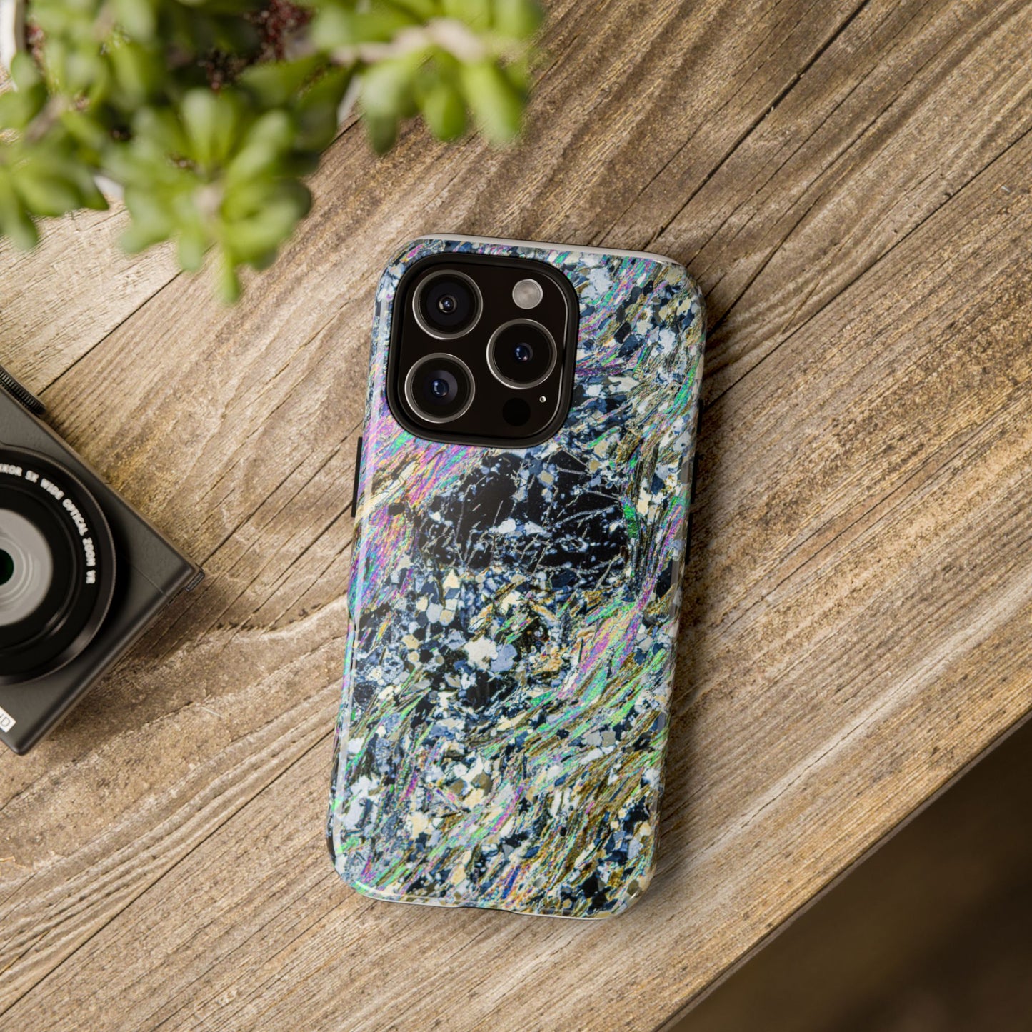 Metamorphosing Garnet Phone Case