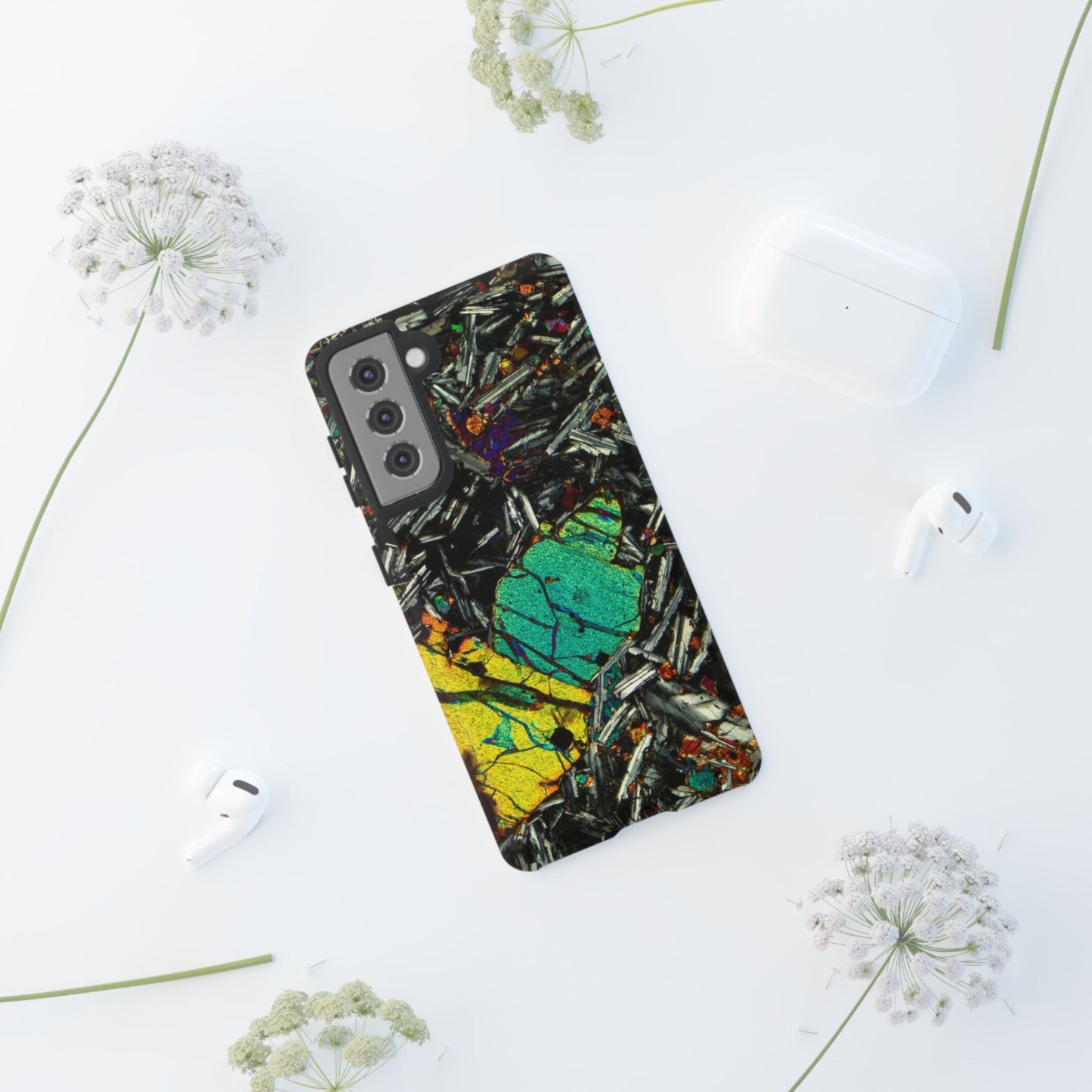 Olivine in Basalt - Phone Case