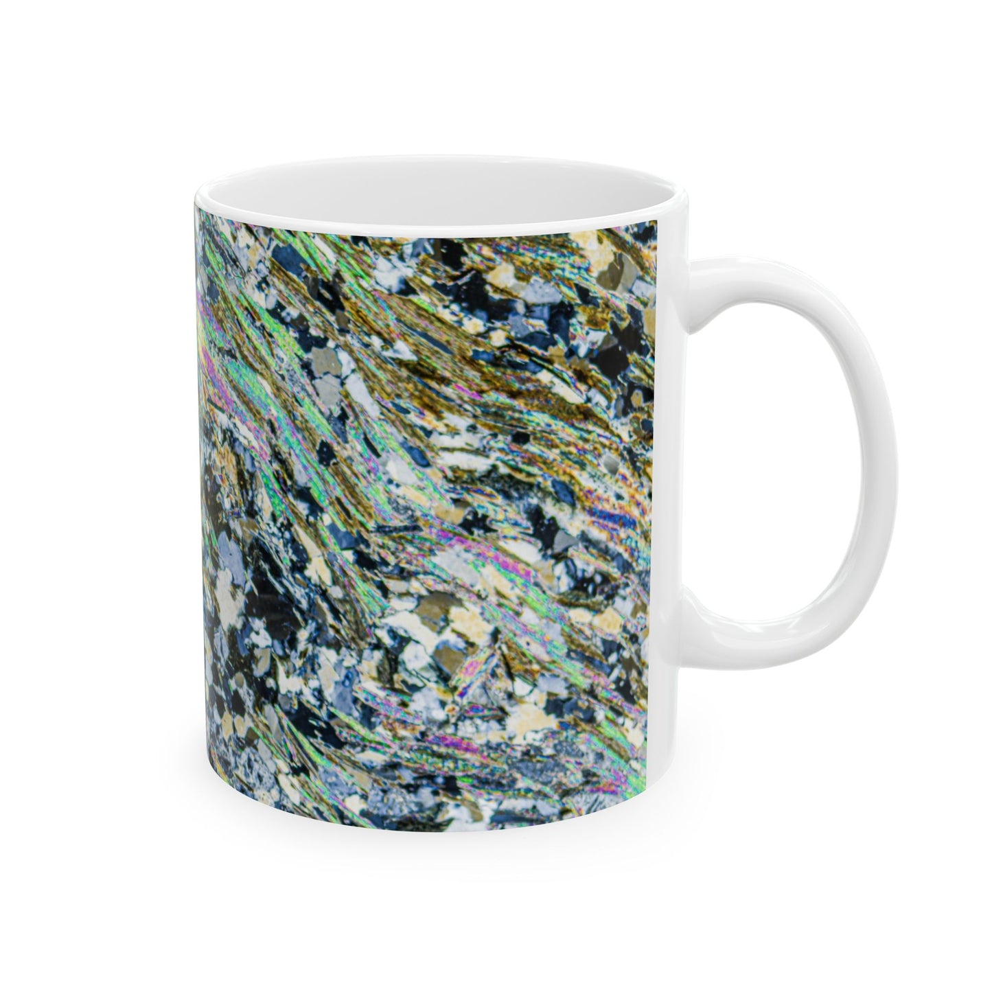 Metamorphosing Garnet Ceramic Mug
