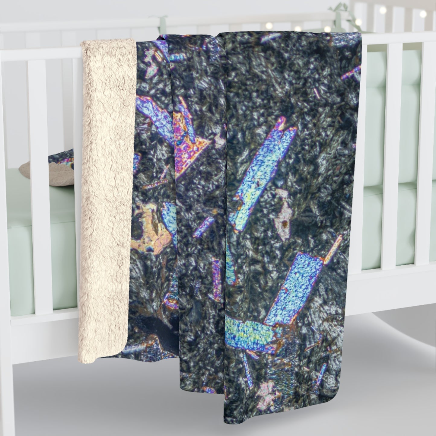 Igneous Rock Sherpa Fleece Blanket