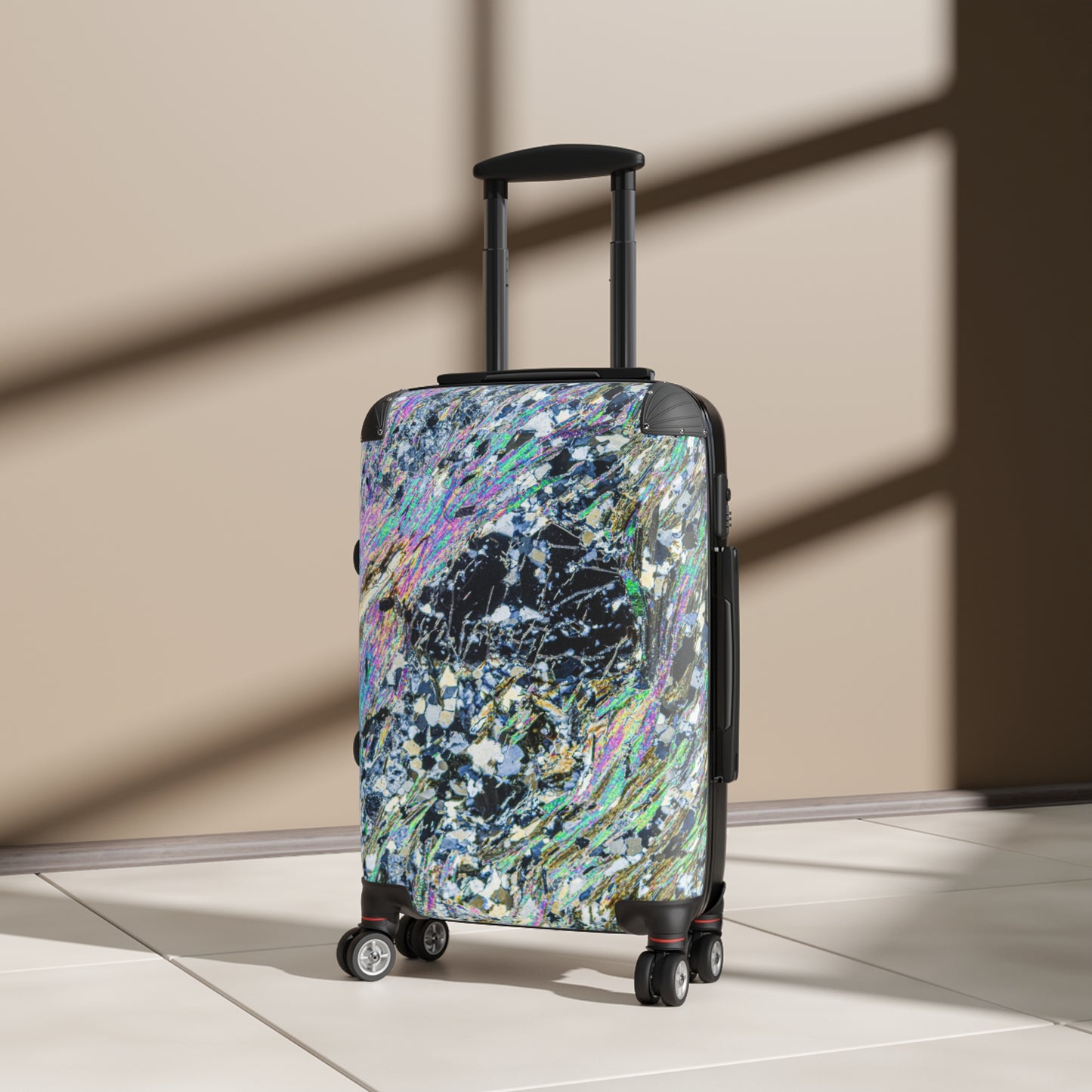 Metamorphosing Garnet Travel Suitcase
