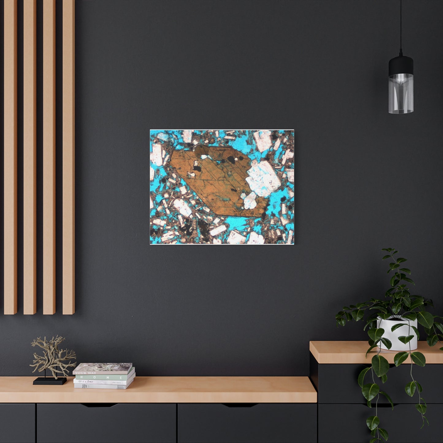 Andesite Matte Canvas, Stretched, 1.25"