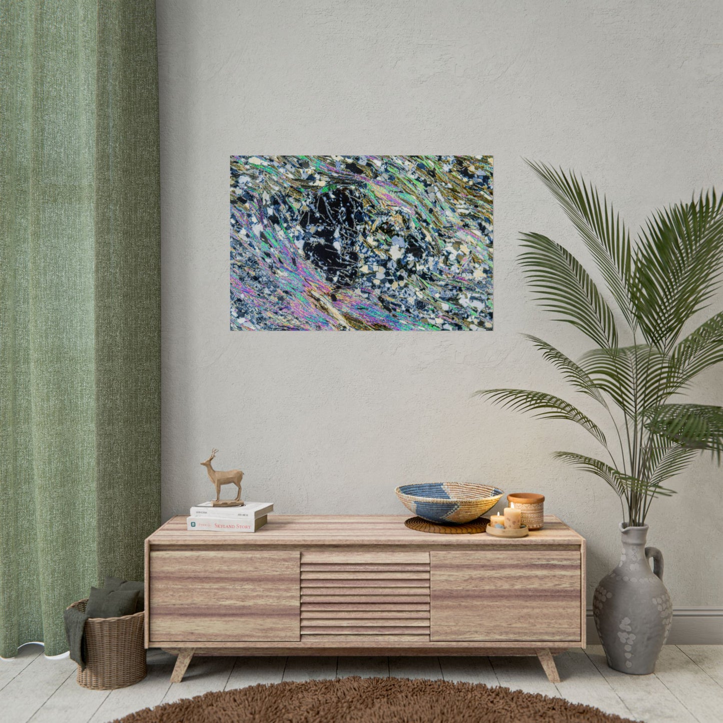 Metamorphosing Garnet Rolled Posters