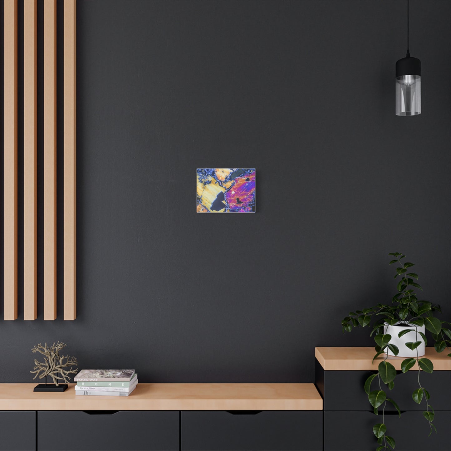 Clinopyroxene Wings Canvas Wall Art