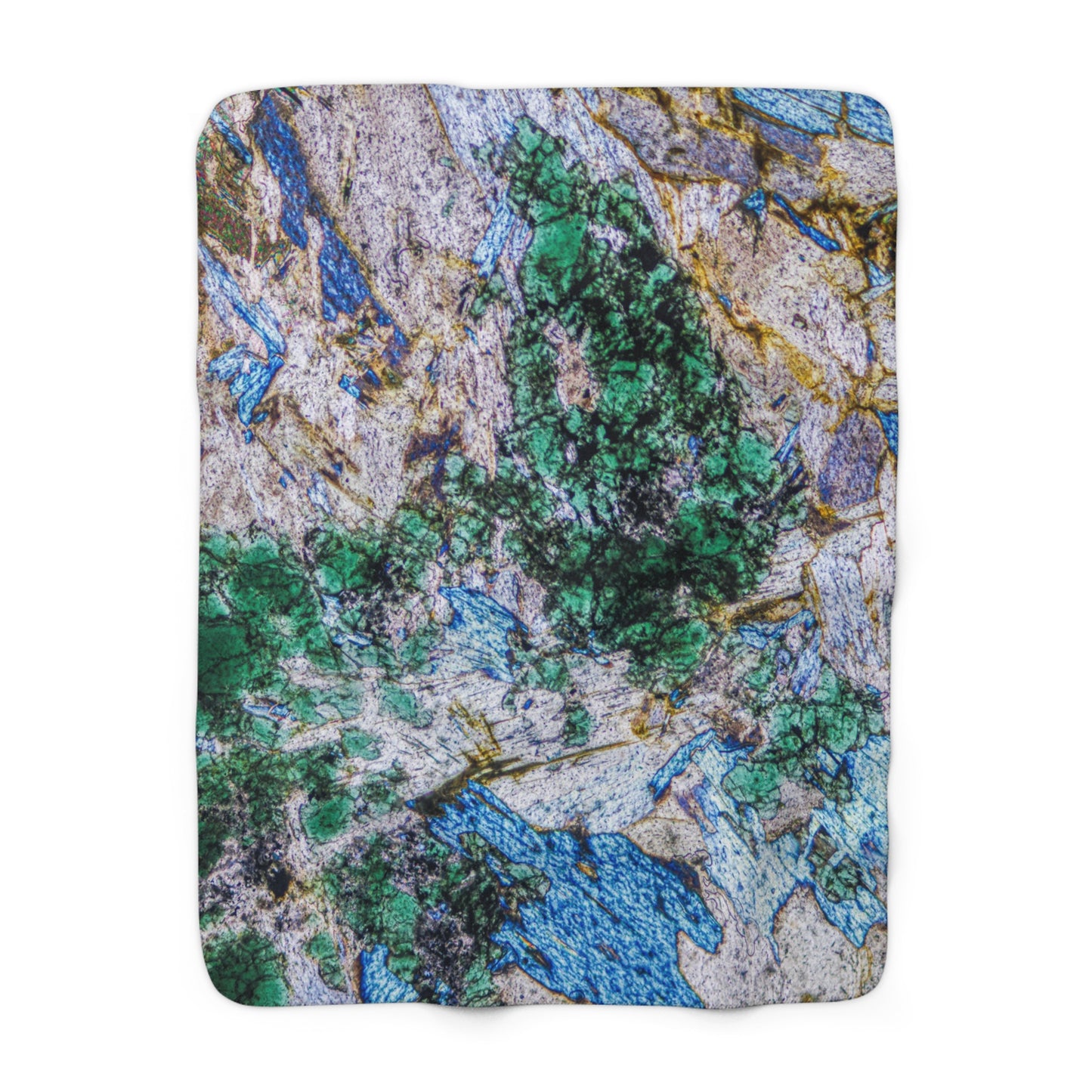 Unknown Rock Sherpa Fleece Blanket