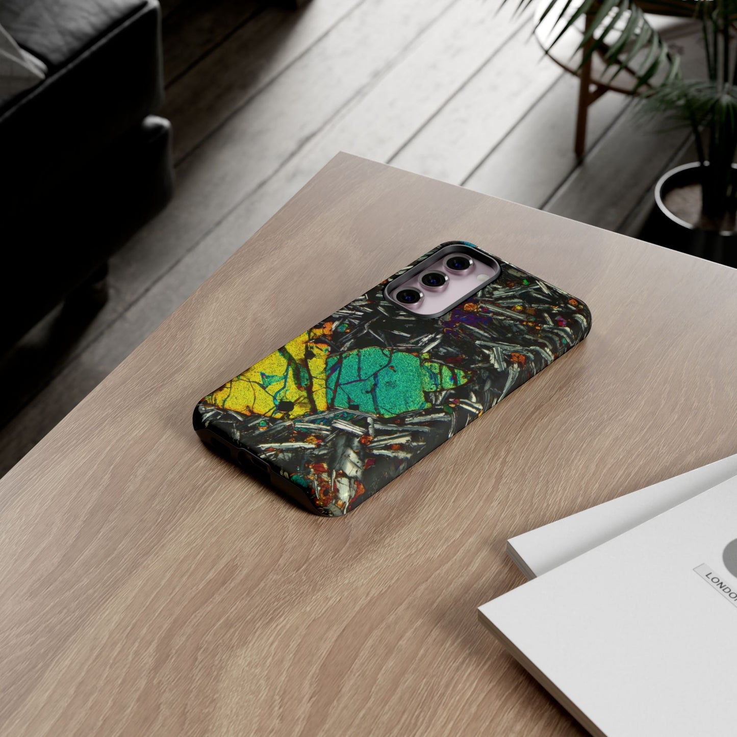 Olivine in Basalt - Phone Case