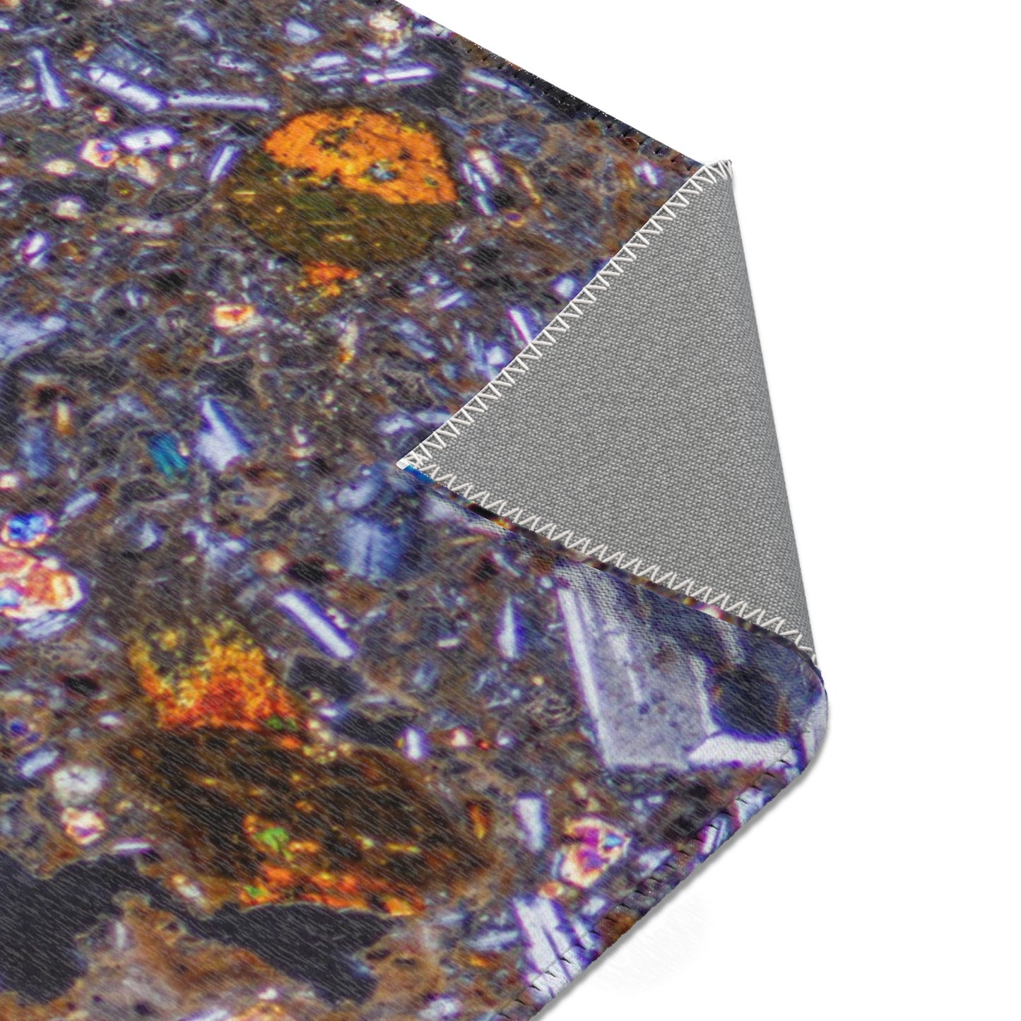 Hornblende with Plagioclase Area Rug