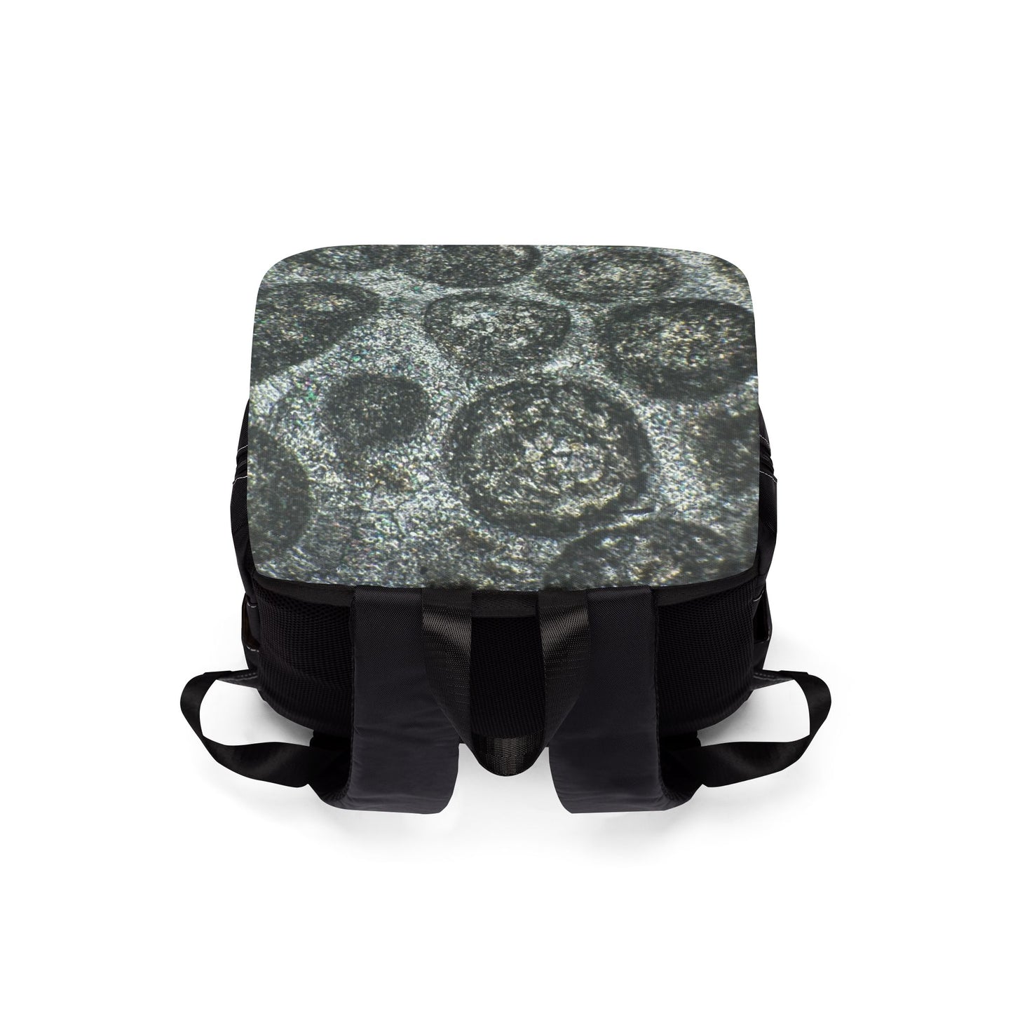 Oolitic Limestone Unisex Casual Shoulder Backpack