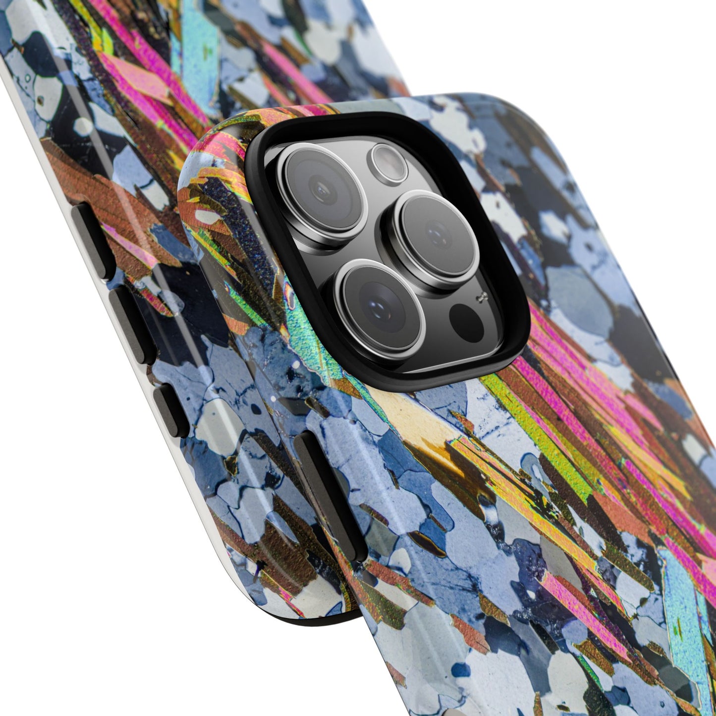 Mica Schist 2.0 Vibrant Phone Case, Tough Cases for Artists