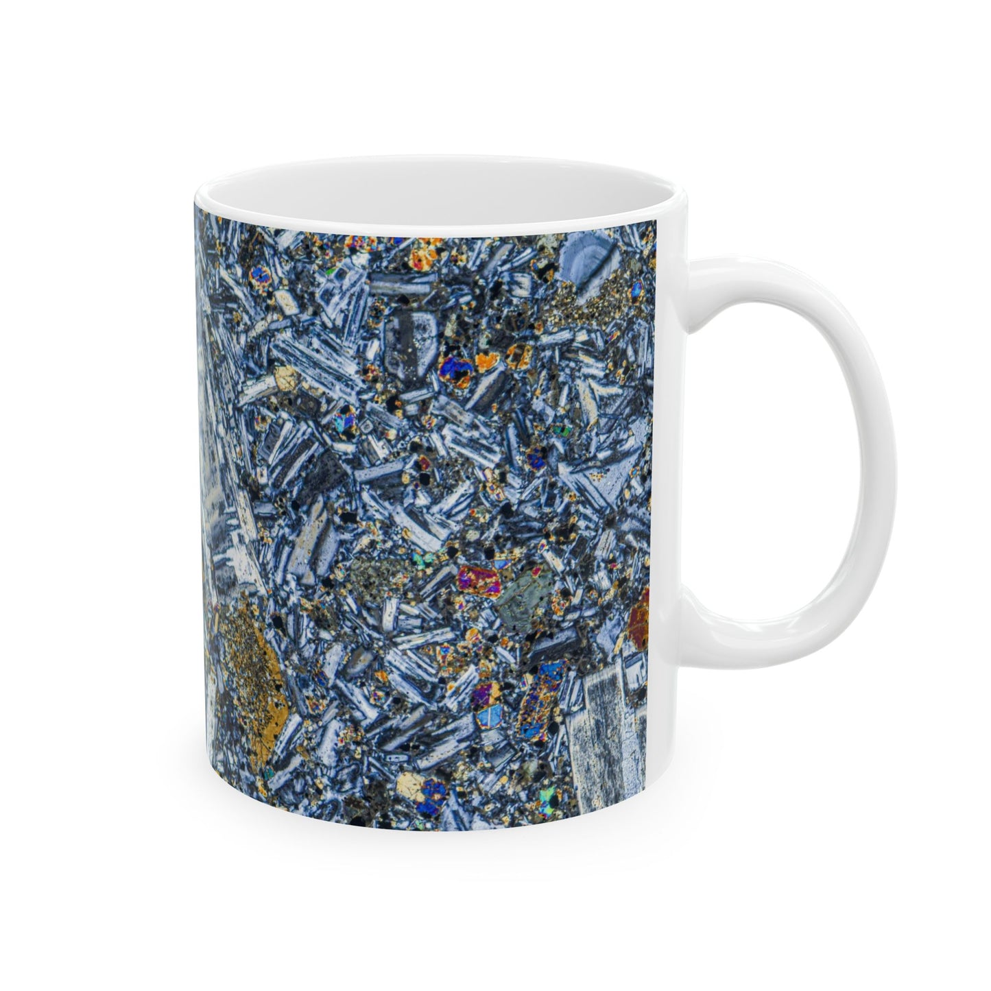 Plagioclase in Basalt Ceramic Mug