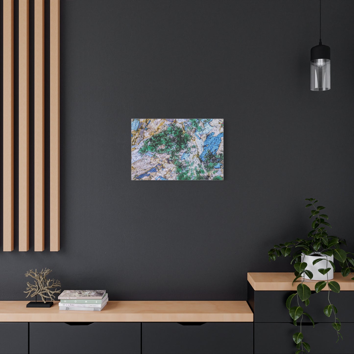 Unknown Rock Canvas Wall Art