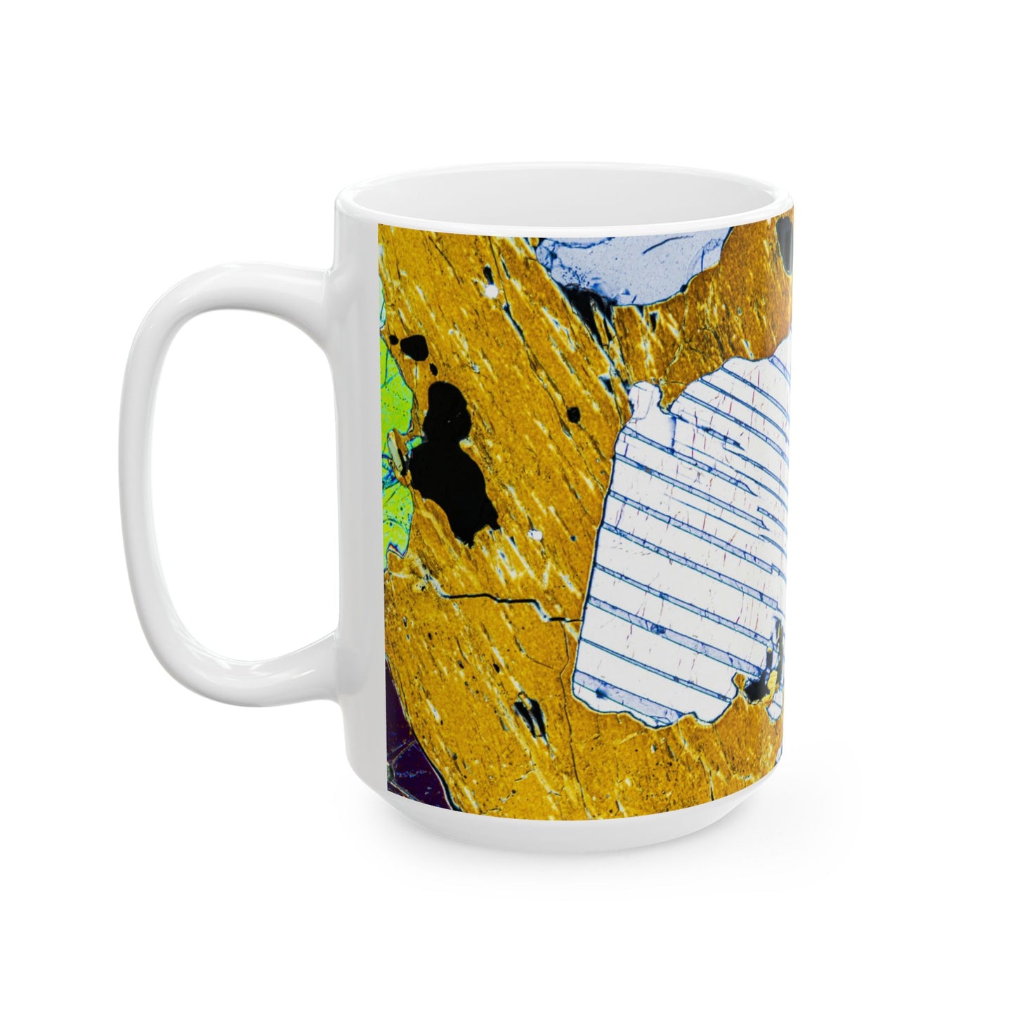 Plagioclase in Pyroxene Ceramic Mug