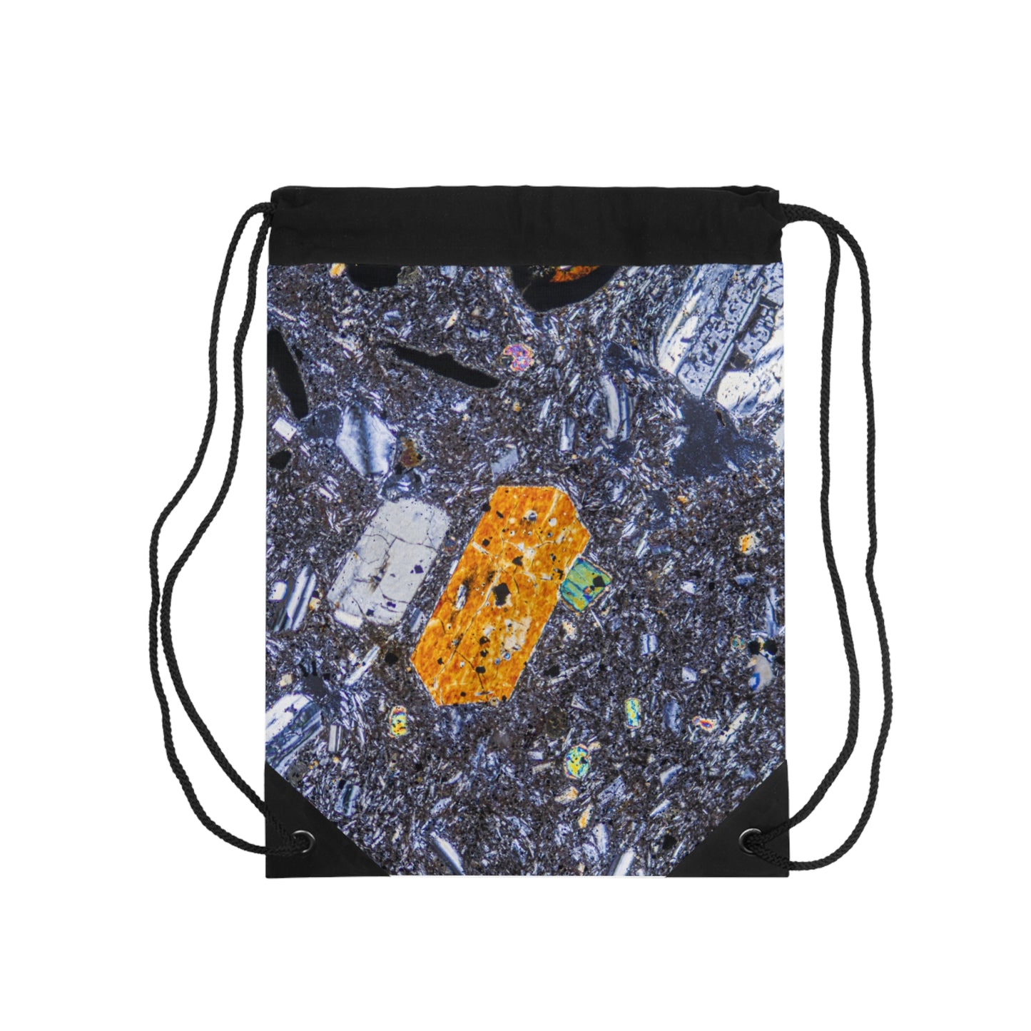 Pyroxene Crystal Drawstring Bag