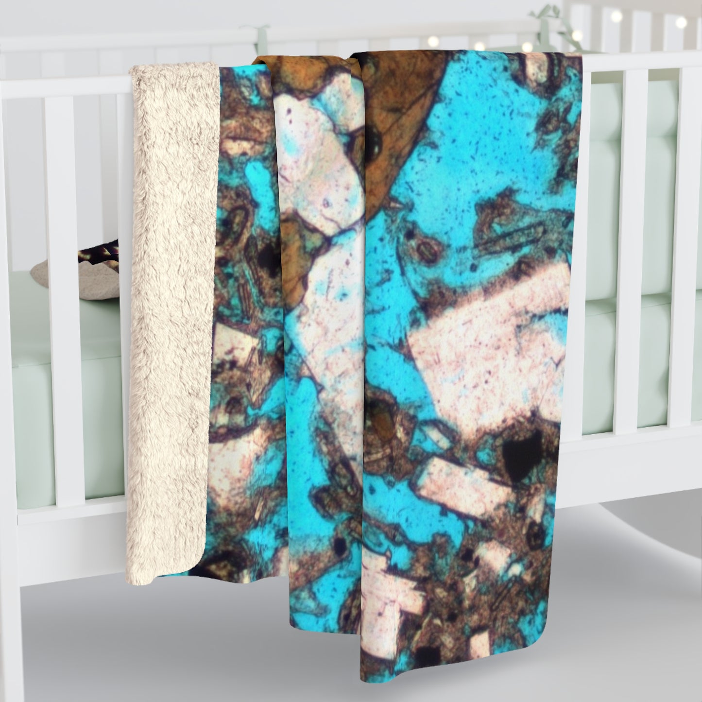 Andesite Sherpa Fleece Blanket