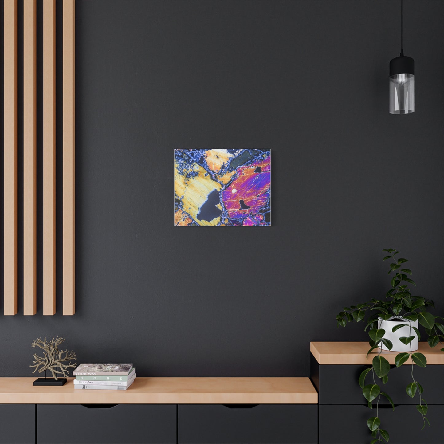 Clinopyroxene Wings Canvas Wall Art