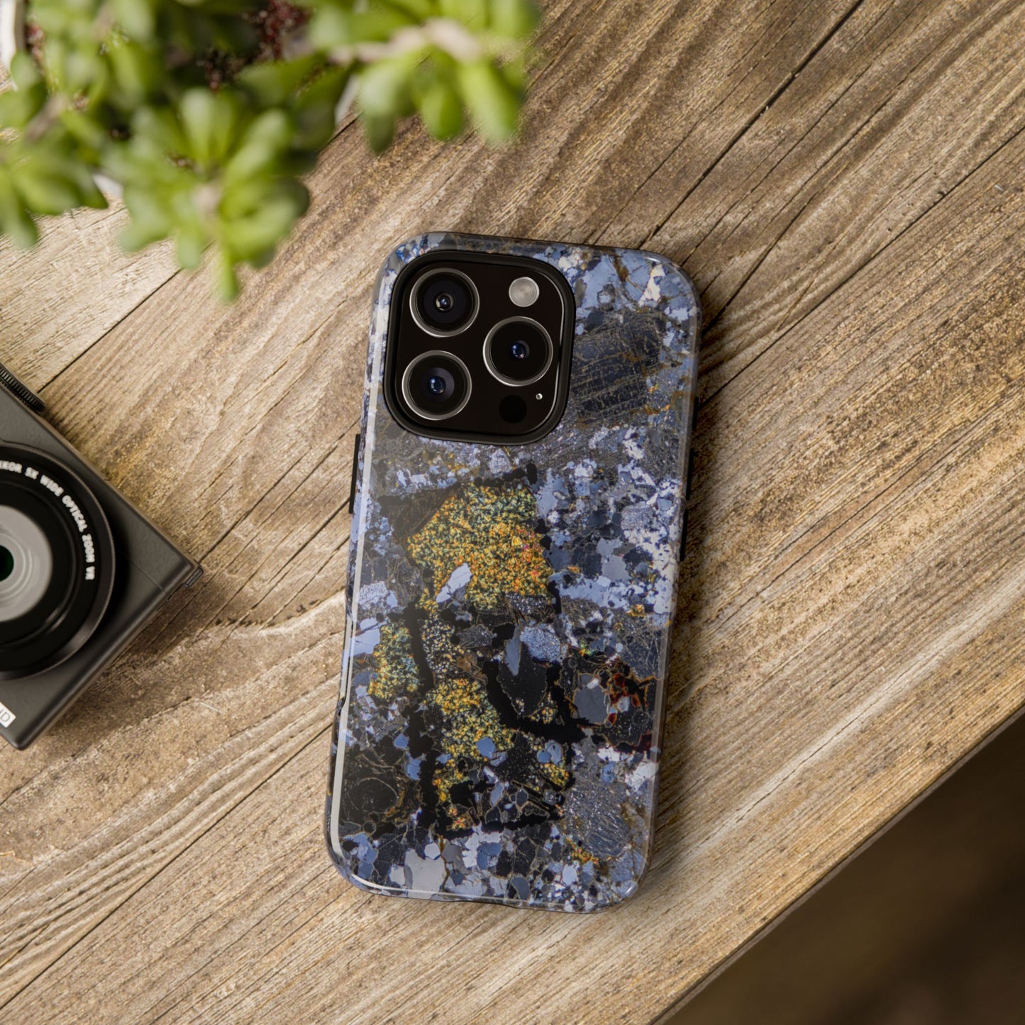 Ore Rock with Quartz Phone Case